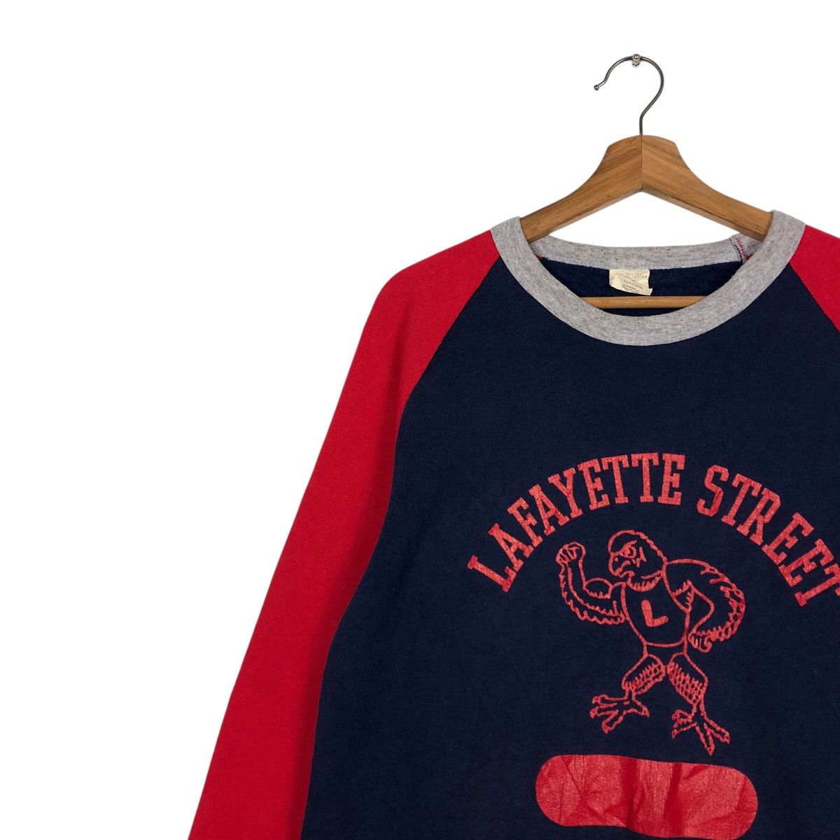Japanese Brand 📌Vintage Sweatshirts Lafayette street Big Logo Size US L / EU 52-54 / 3 - 8 Thumbnail