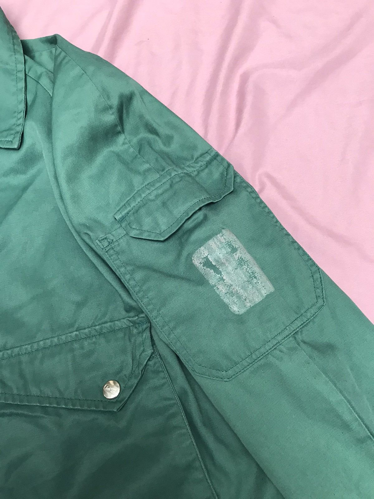 Other MADE IN IRELAND GREEN RAIN CHORE JACKET Size US M / EU 48-50 / 2 - 7 Thumbnail