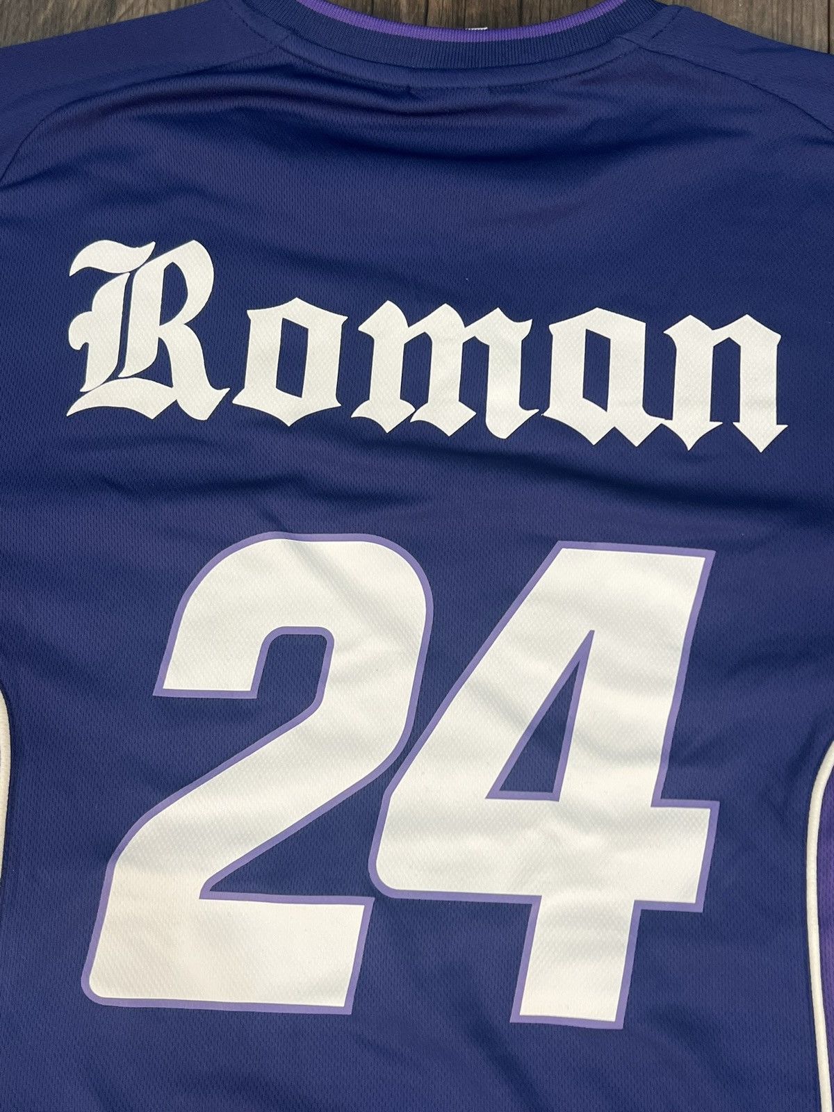 Palace palace palamat jersey purple/blue | Grailed