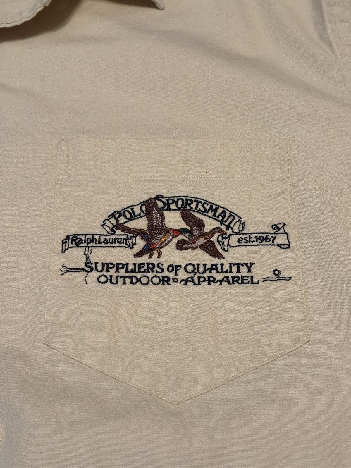Polo Ralph Lauren Vintage Polo Country Sportsman Ralph Lauren Duck Hunting Size US XL / EU 56 / 4 - 4 Thumbnail