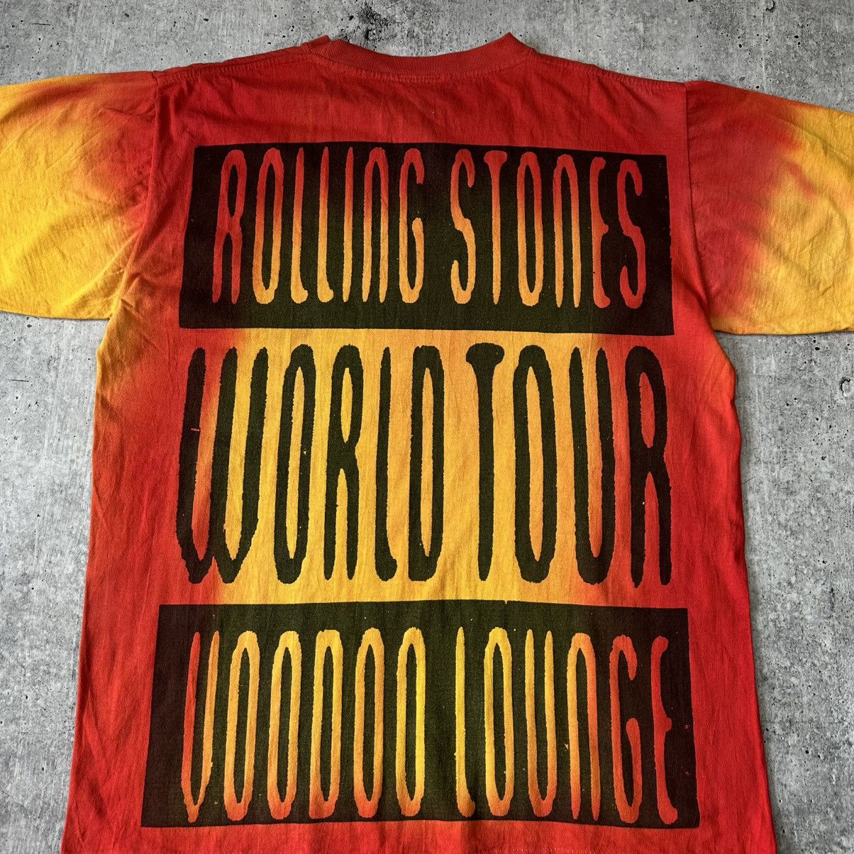 The Rolling Stones Vintage ROLLING STONES World Tour Voodoo Lounge 94/95 Shirt Size US XL / EU 56 / 4 - 17 Thumbnail
