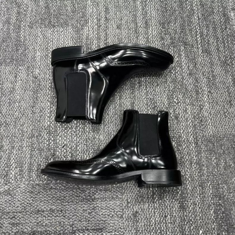 Saint Laurent Paris Saint Laurent Chelsea Boots in Black Color-2506 Size US 10 / EU 43 - 4 Thumbnail