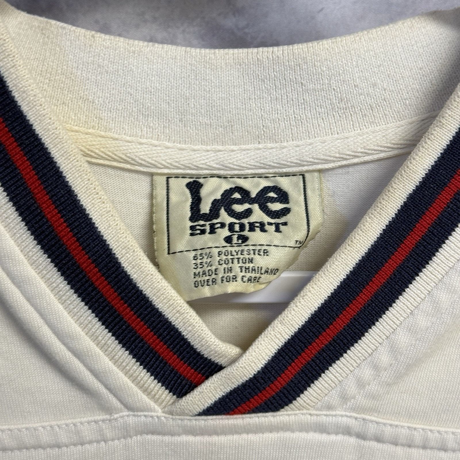 Lee × MLB × Vintage Vintage Cleveland Indians Lee Sport T Shirt Mens Large MLB E Size US L / EU 52-54 / 3 - 4 Thumbnail