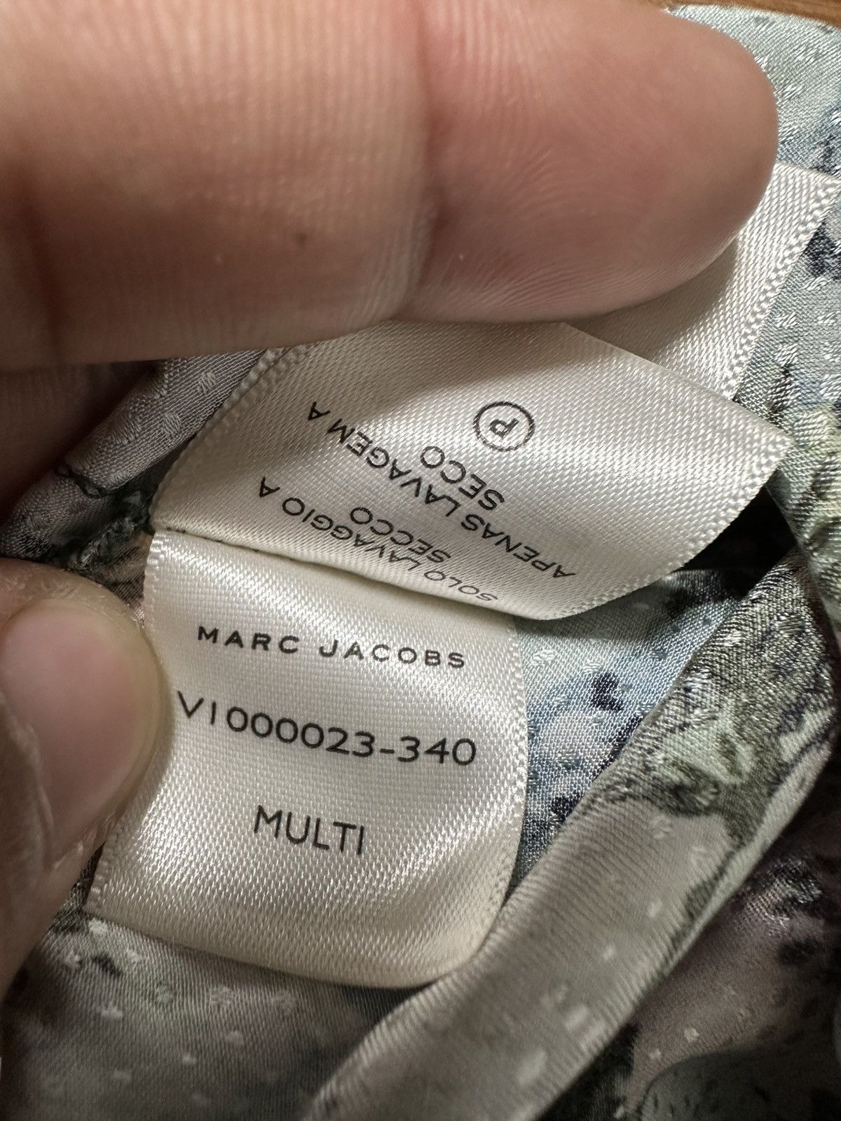 Marc Jacobs Marc Jacobs Green Floral Silk The 40s Skirt Size 25" / US 0 / IT 36 - 10 Thumbnail