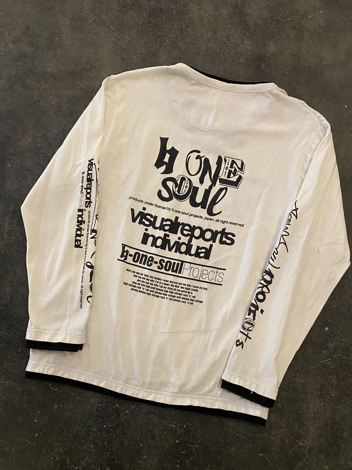 Hysteric Glamour × If Six Was Nine × Japanese Brand Y2k B one soul ifsixwasnine longsleeve Size US M / EU 48-50 / 2 - 4 Thumbnail