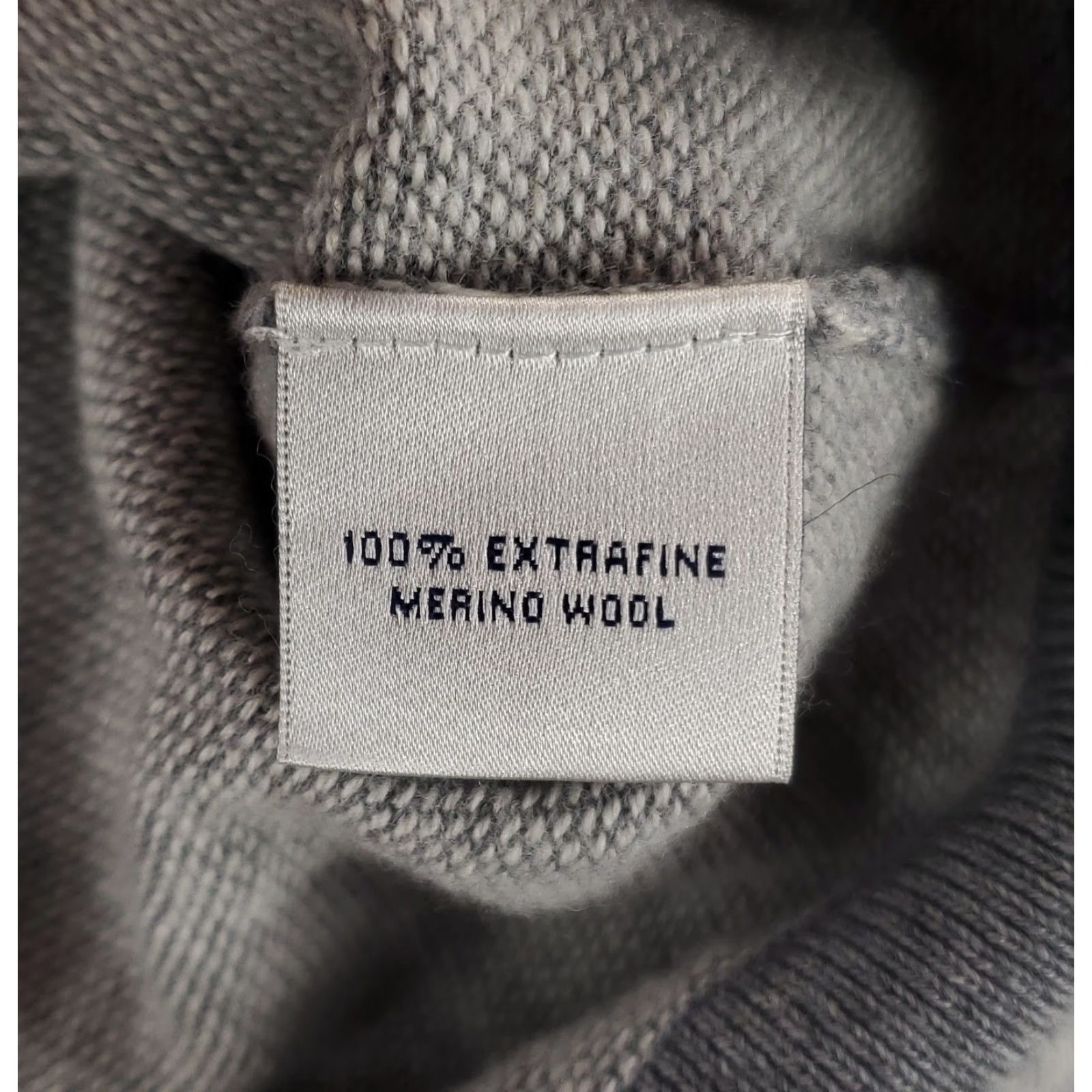 Peter Millar Peter Millar Sweater Birdseye 1/4 Zip Light Gray 100% Merino Wool Mens L Size US L / EU 52-54 / 3 - 4 Thumbnail
