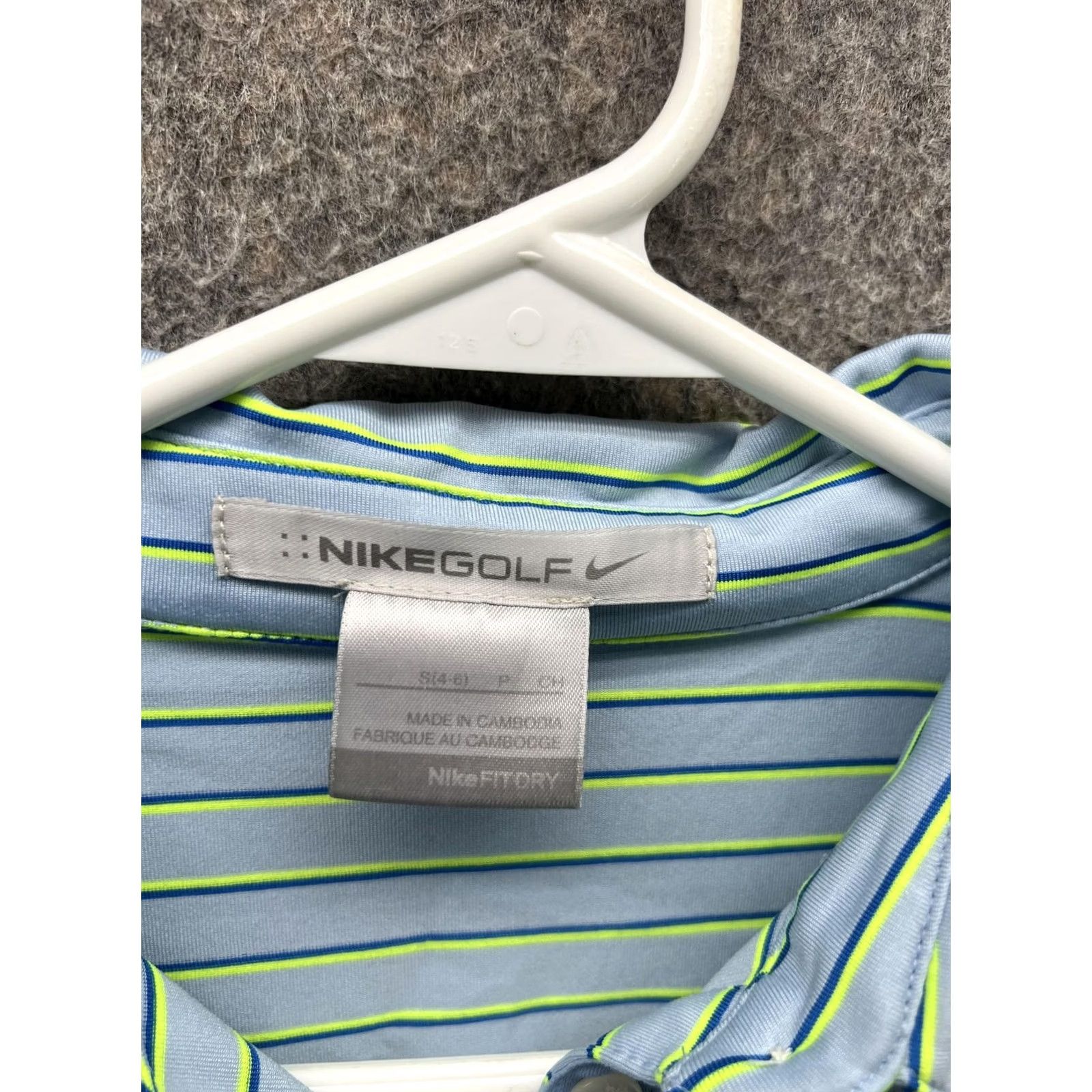 Nike Nike Golf FITDRY Polo Shirt Womens Small Blue Stripe Sleeveless Honda Classic Size S / US 4 / IT 40 - 4 Thumbnail