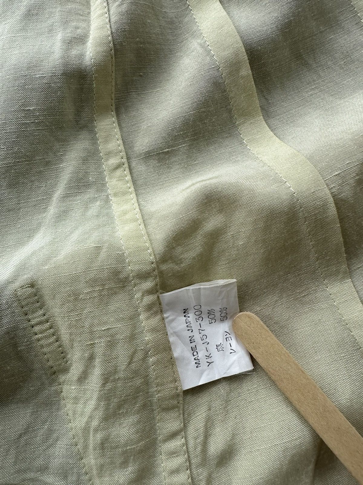 Designer × Vintage × Yohji Yamamoto Vintage Y’S Yohji Yamamoto short sleeve jacket Size S / US 4 / IT 40 - 11 Thumbnail