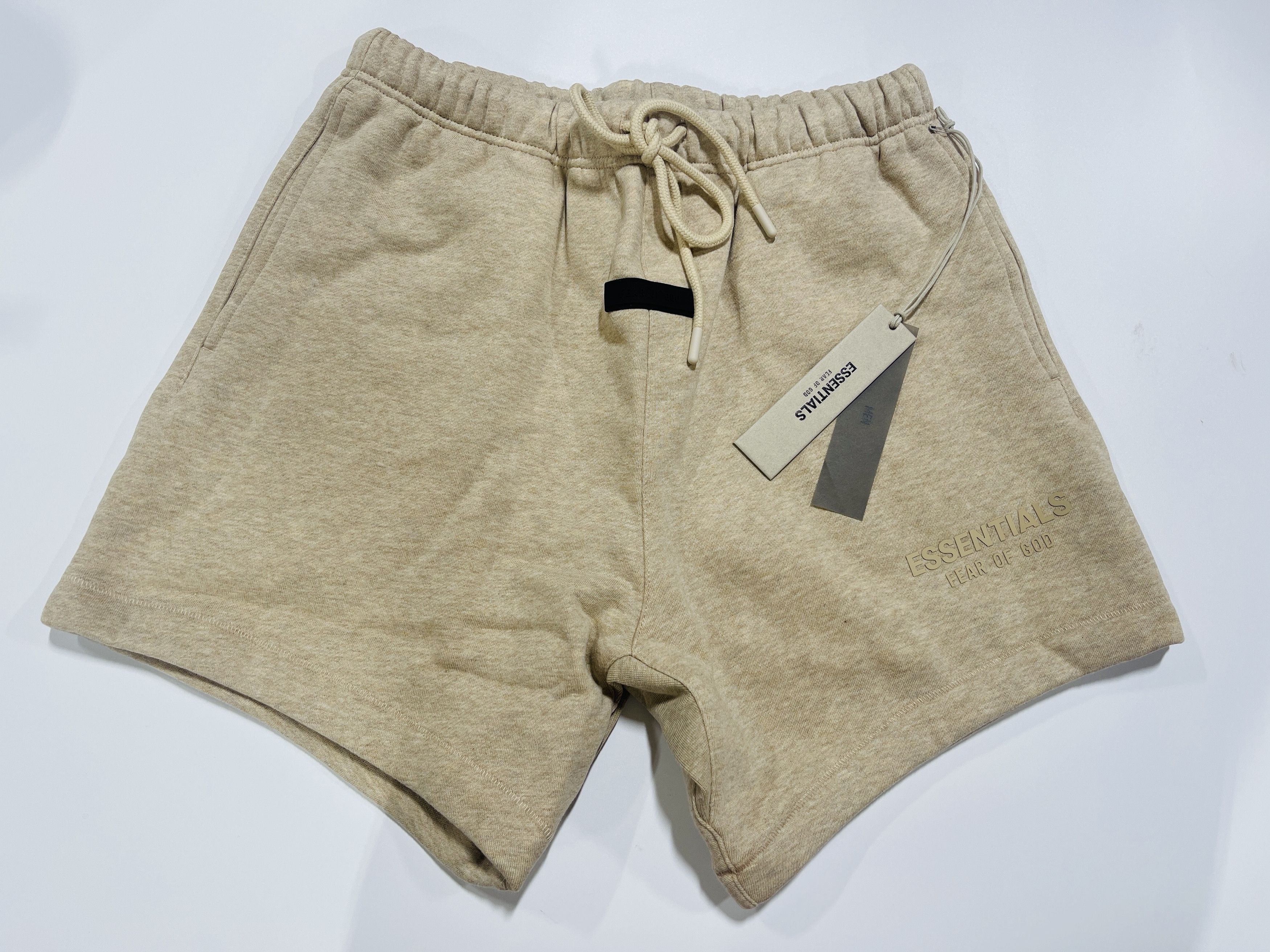 FOG × Fear of God Fear of God Essentials Sweatshort Gold Heather Size L Size US 36 / EU 52 - 4 Thumbnail