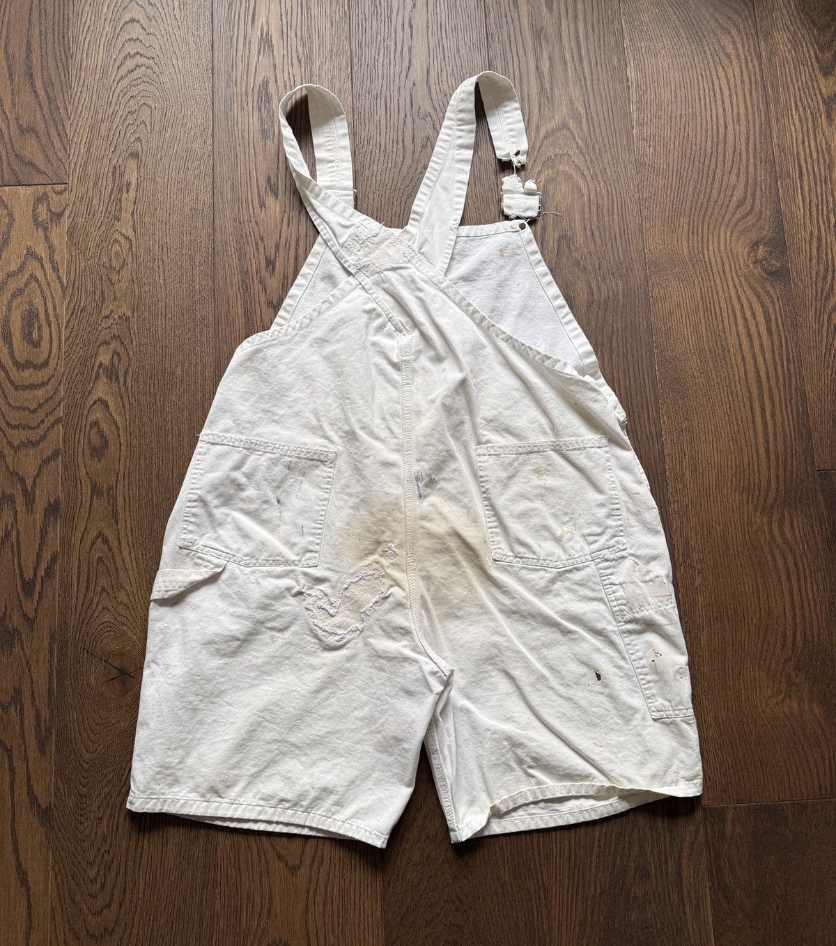 Vintage Vintage Universal Chicago Thrashed Painter Overall Shorts Size US 40 / EU 56 - 3 Thumbnail