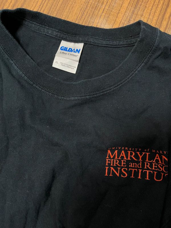 Gildan × Vintage MFRI Maryland Fire and rescue Institute XL Print Gildan Size US XL / EU 56 / 4 - 3 Thumbnail