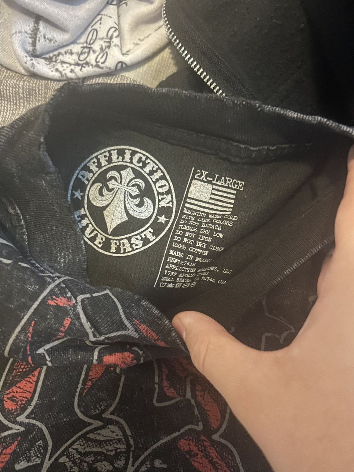 Affliction Affliction x Ken Carson Shirt Size US XXL / EU 58 / 5 - 3 Thumbnail