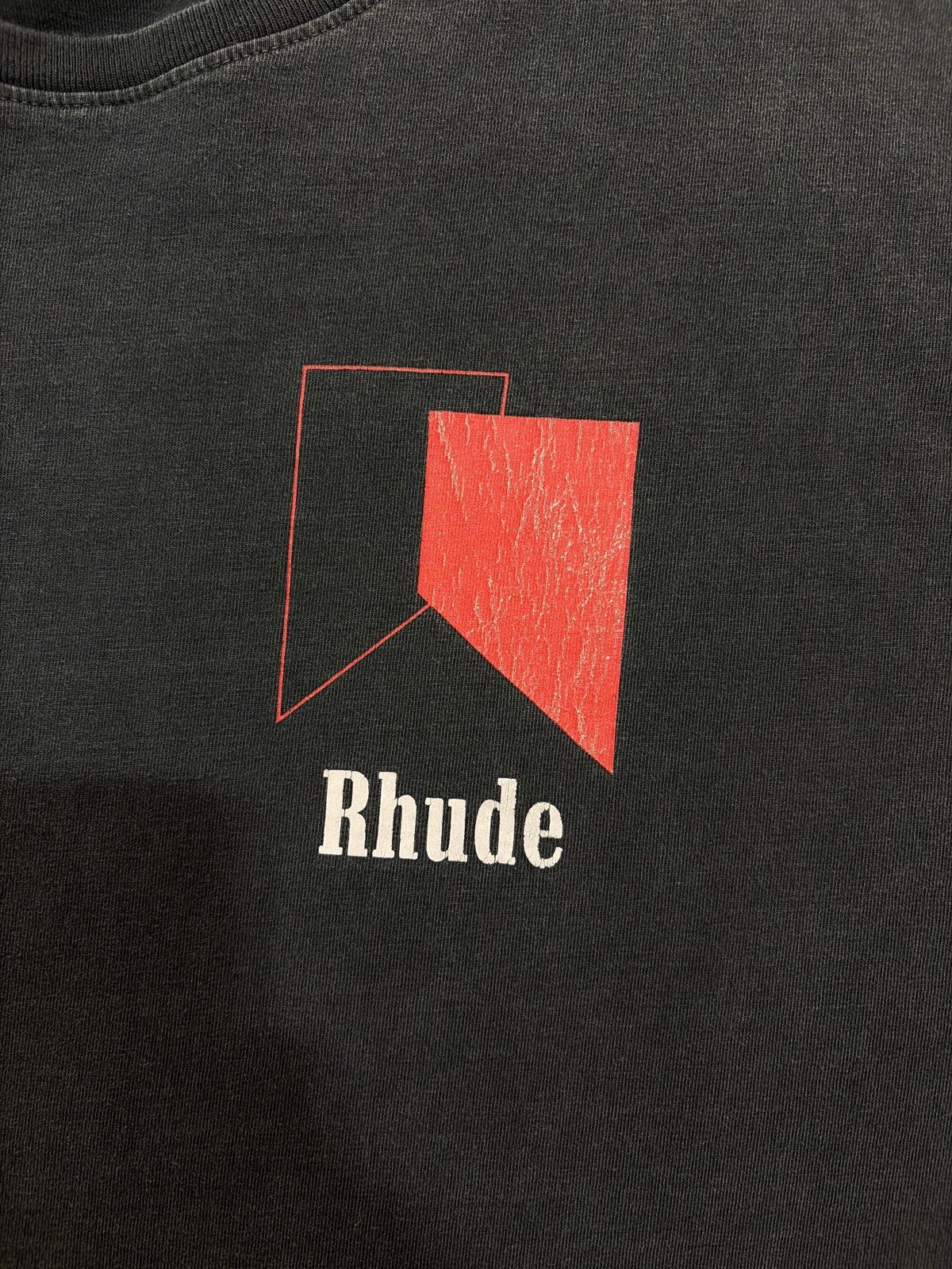 Rhude Rhude Track Logo Tee Size US XL / EU 56 / 4 - 4 Thumbnail