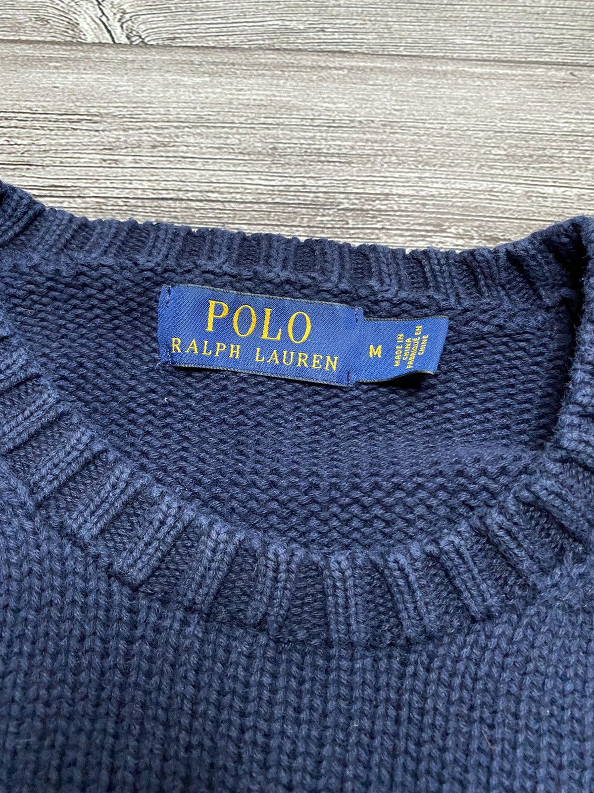 Polo Ralph Lauren × Vintage Polo Ralph Lauren Vintage Knit Sweater Size US M / EU 48-50 / 2 - 3 Thumbnail