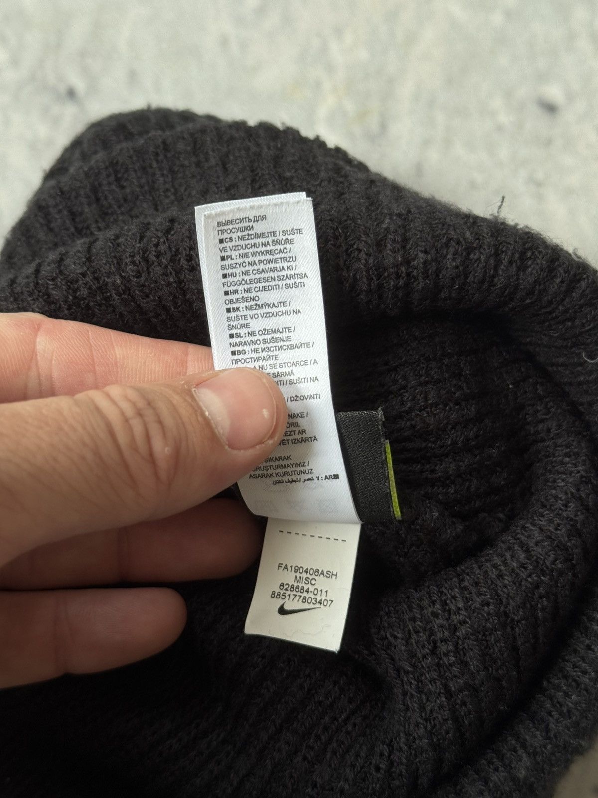 Nike SB Nike SB Black beanie Size ONE SIZE - 7 Thumbnail