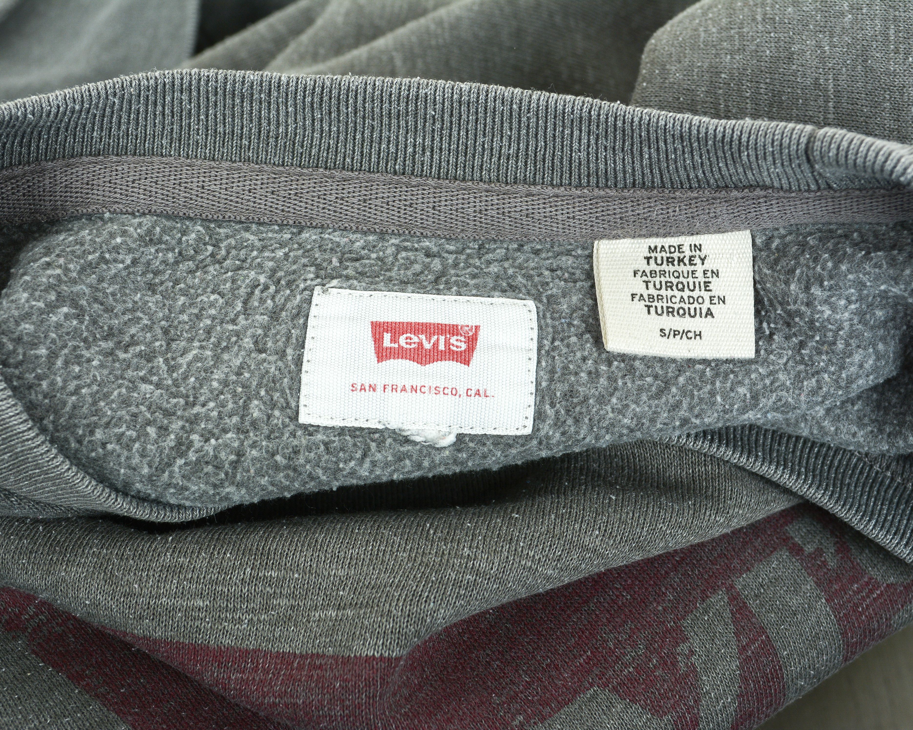 Levi's Men S Jumper Sweatshirt Long Sleeve Crew Neck Pullover Size US S / EU 44-46 / 1 - 5 Thumbnail