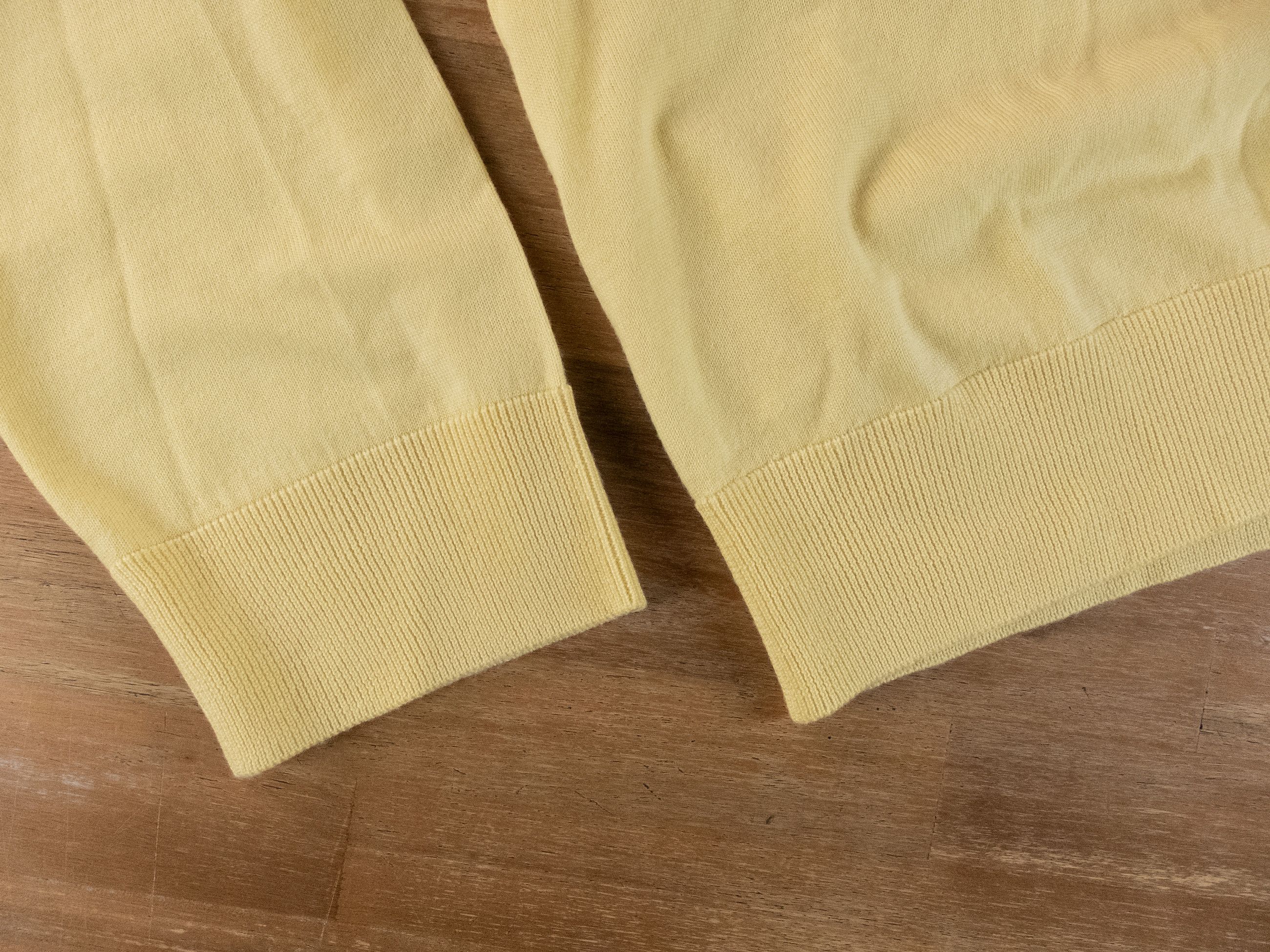 Bottega Veneta BOTTEGA VENETA yellow lightweight wool sweater Medium q Size US M / EU 48-50 / 2 - 6 Thumbnail