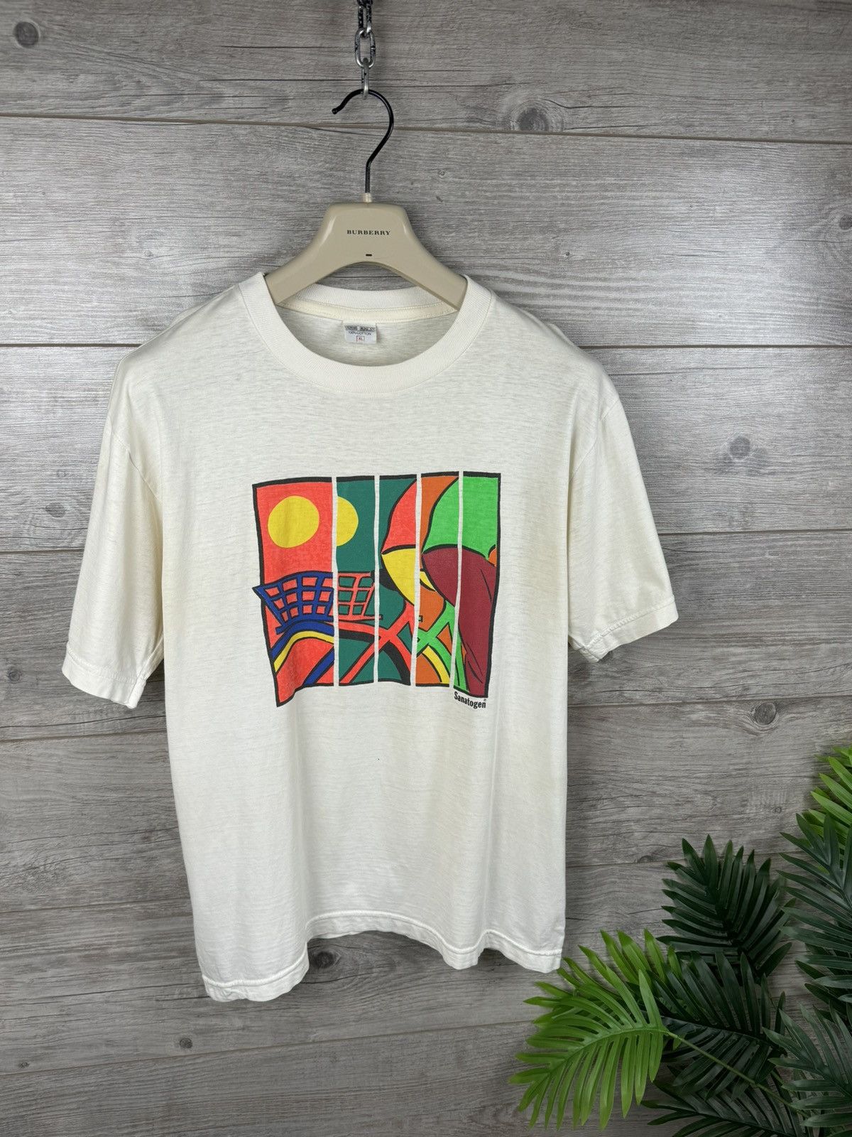 Vintage OFFICIAL SUPPLIERS TO THE 1992 BRITISH OLYMPIC TEAM TEE Size US XL / EU 56 / 4 - 4 Thumbnail