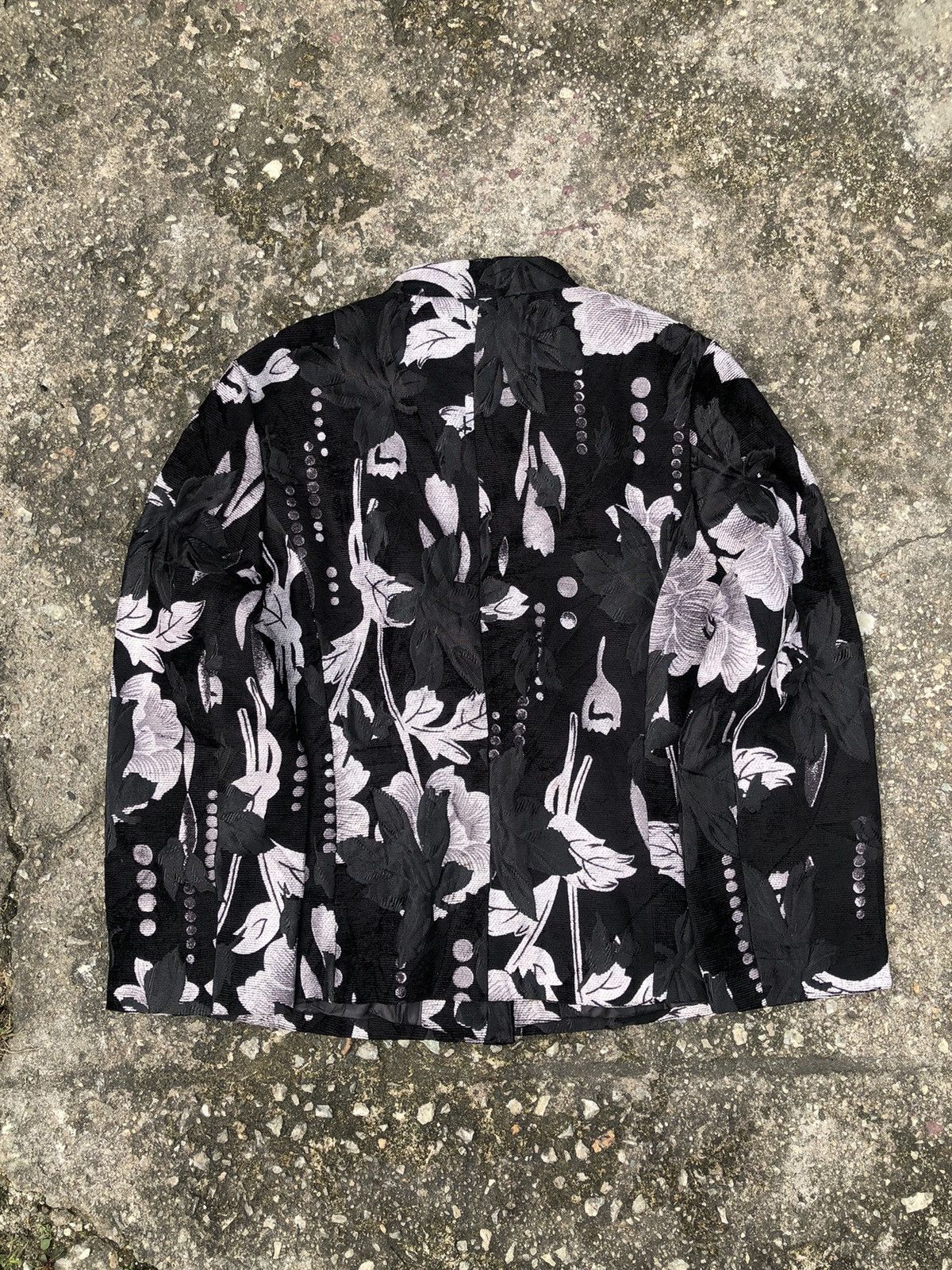 Japanese Brand × Vintage Vintage Leomarina Flower Motif Jacket Size M / US 6-8 / IT 42-44 - 13 Thumbnail