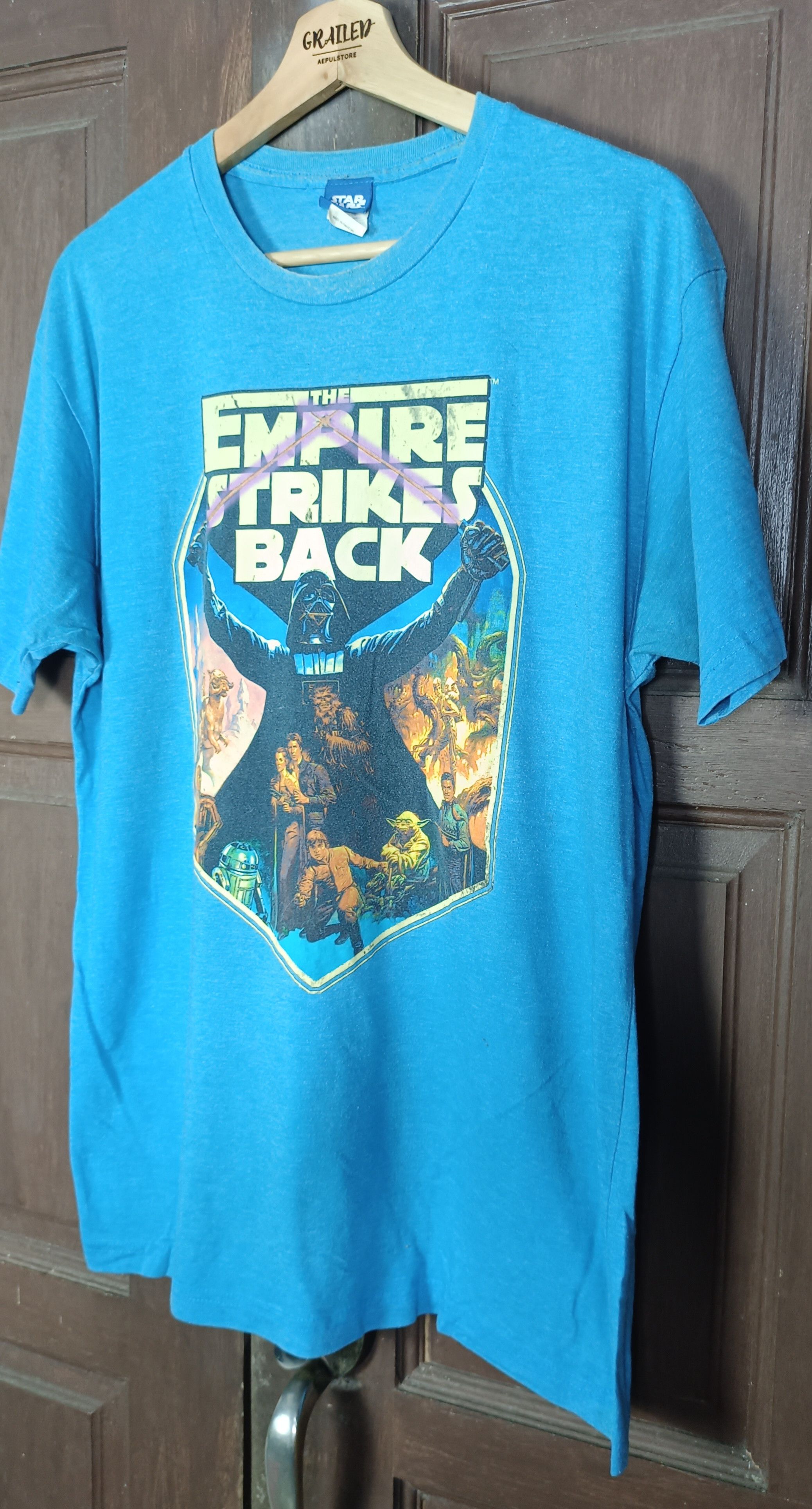 Star Wars × Vintage Star Wars " The Empire Strikes Back" Short Sleeve T Shirt Size US L / EU 52-54 / 3 - 2 Thumbnail