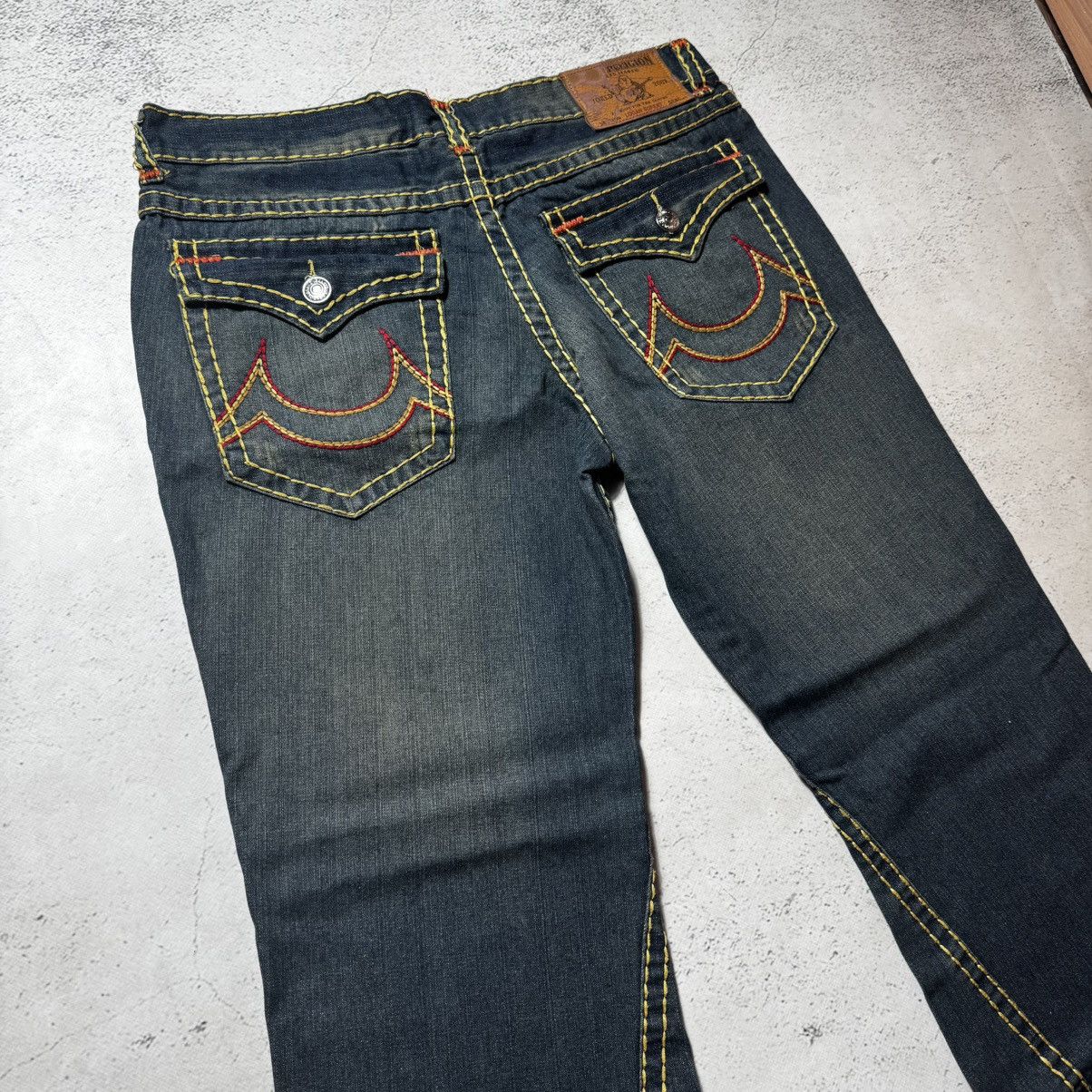 Other vintage y2k flared jeans true religion style Size US 32 / EU 48 - 2 Thumbnail