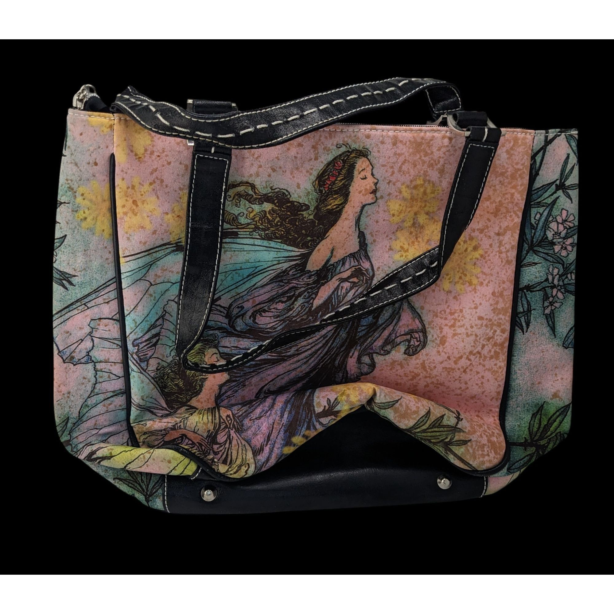 Other Far Nine X Isabella Fiore Pink Fairy Art Shoulder Bag With E Size ONE SIZE - 2 Thumbnail