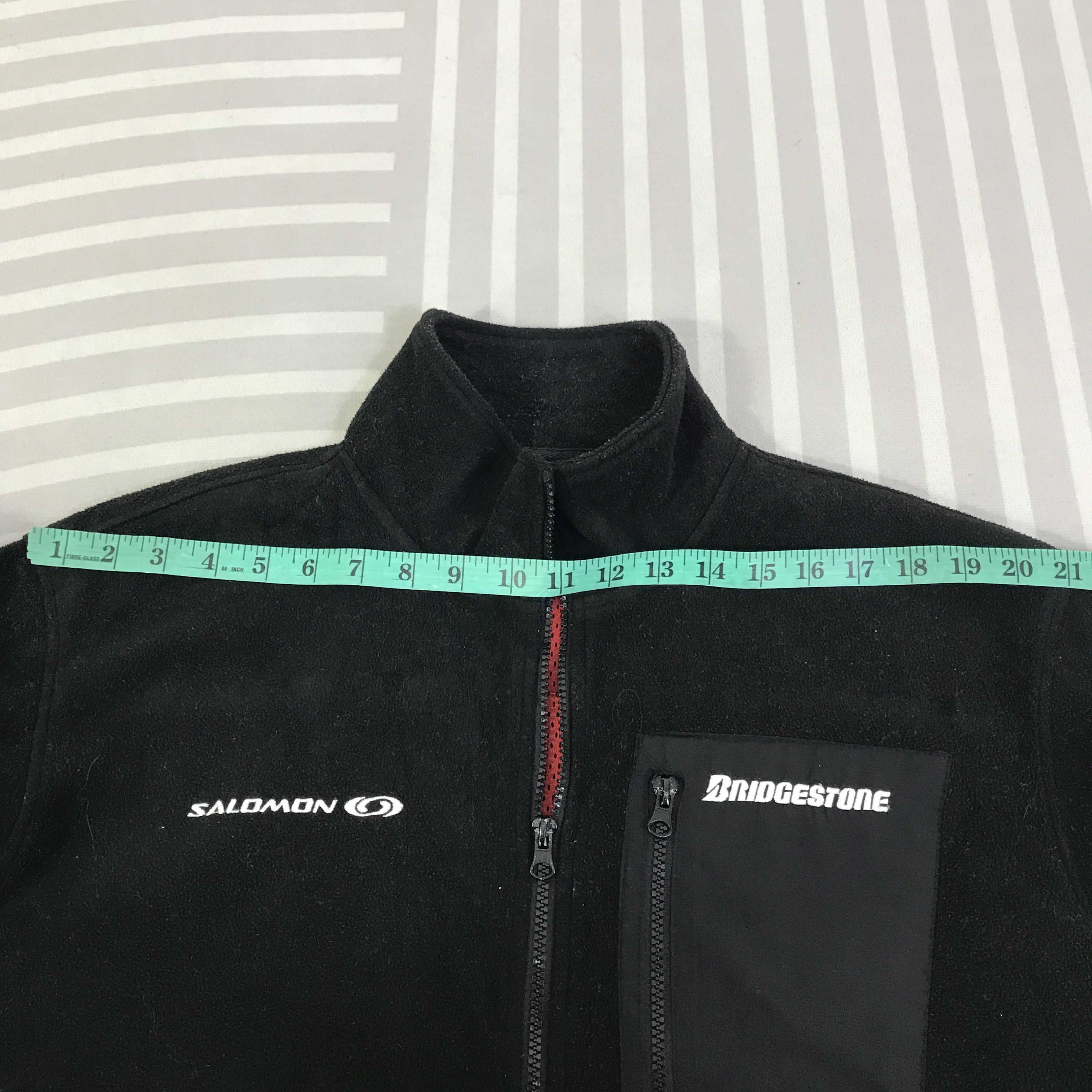 Japanese Brand Vintage Salomon x Bridgestone flecce Jacket K122B10 Size US L / EU 52-54 / 3 - 6 Thumbnail