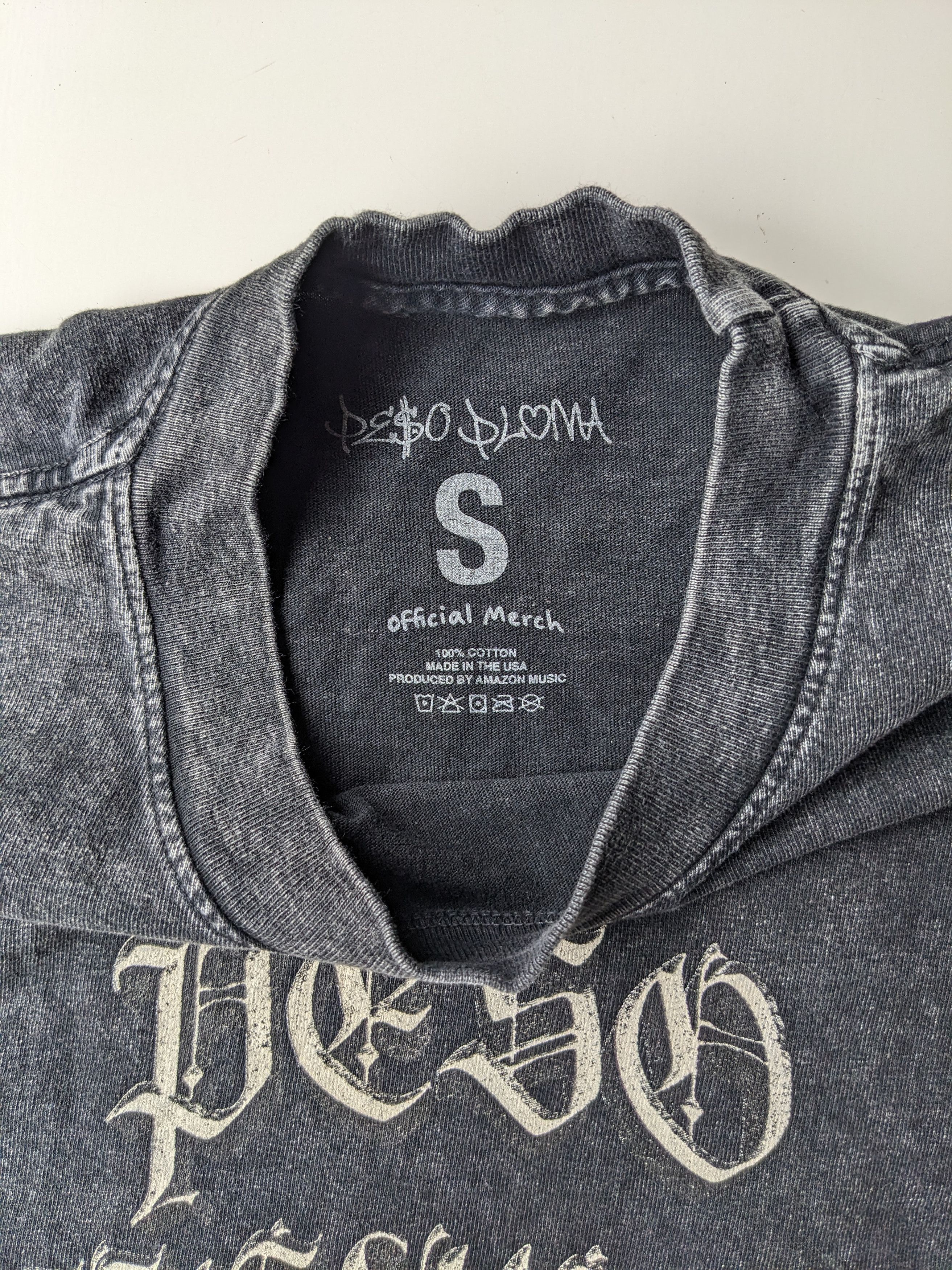 Rap Tees Peso Pluma Exodo mexican rapper Size US S / EU 44-46 / 1 - 5 Thumbnail