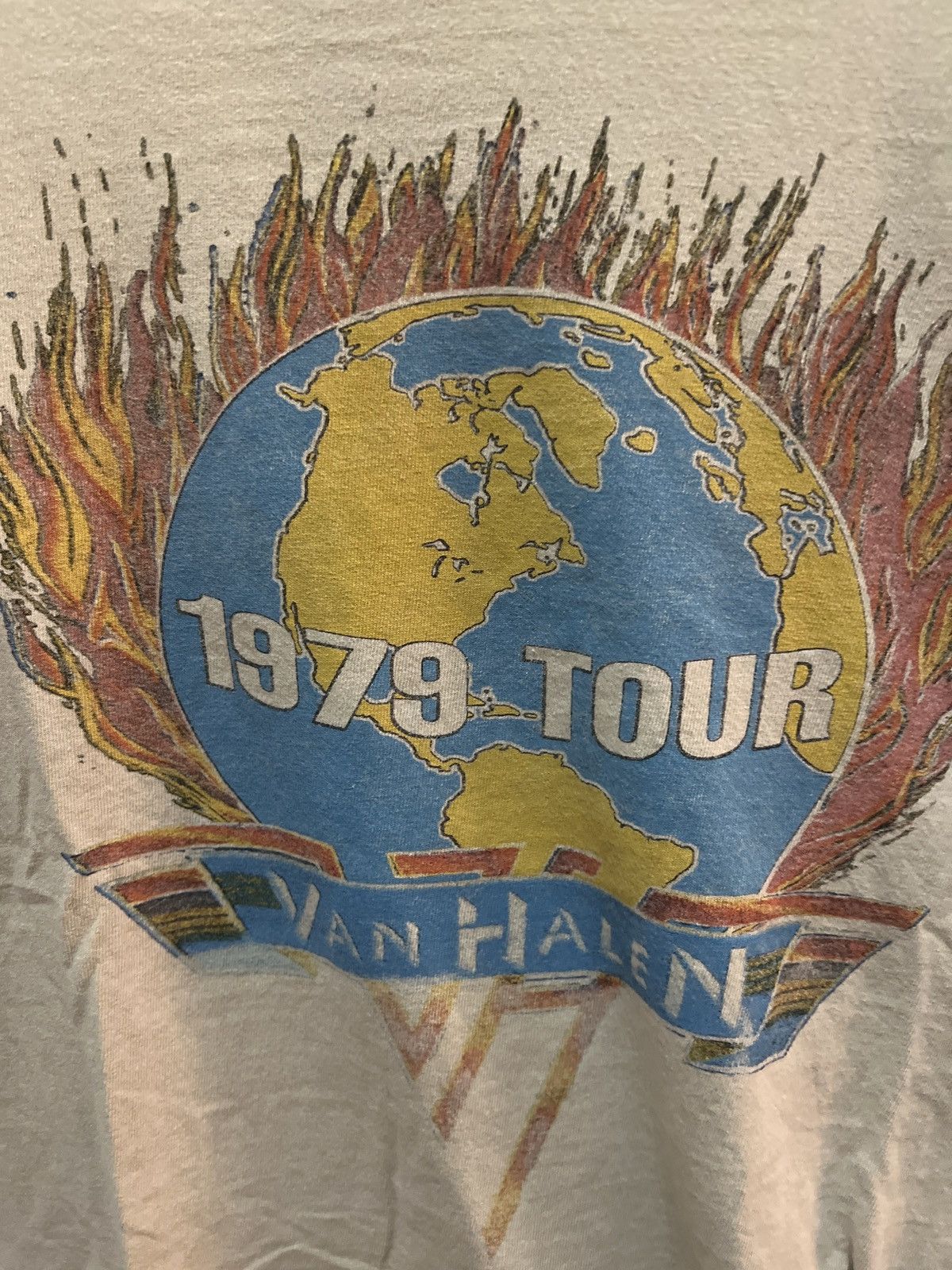 Band Tees × Vintage Van Halen Graphic Tee Size US M / EU 48-50 / 2 - 2 Thumbnail