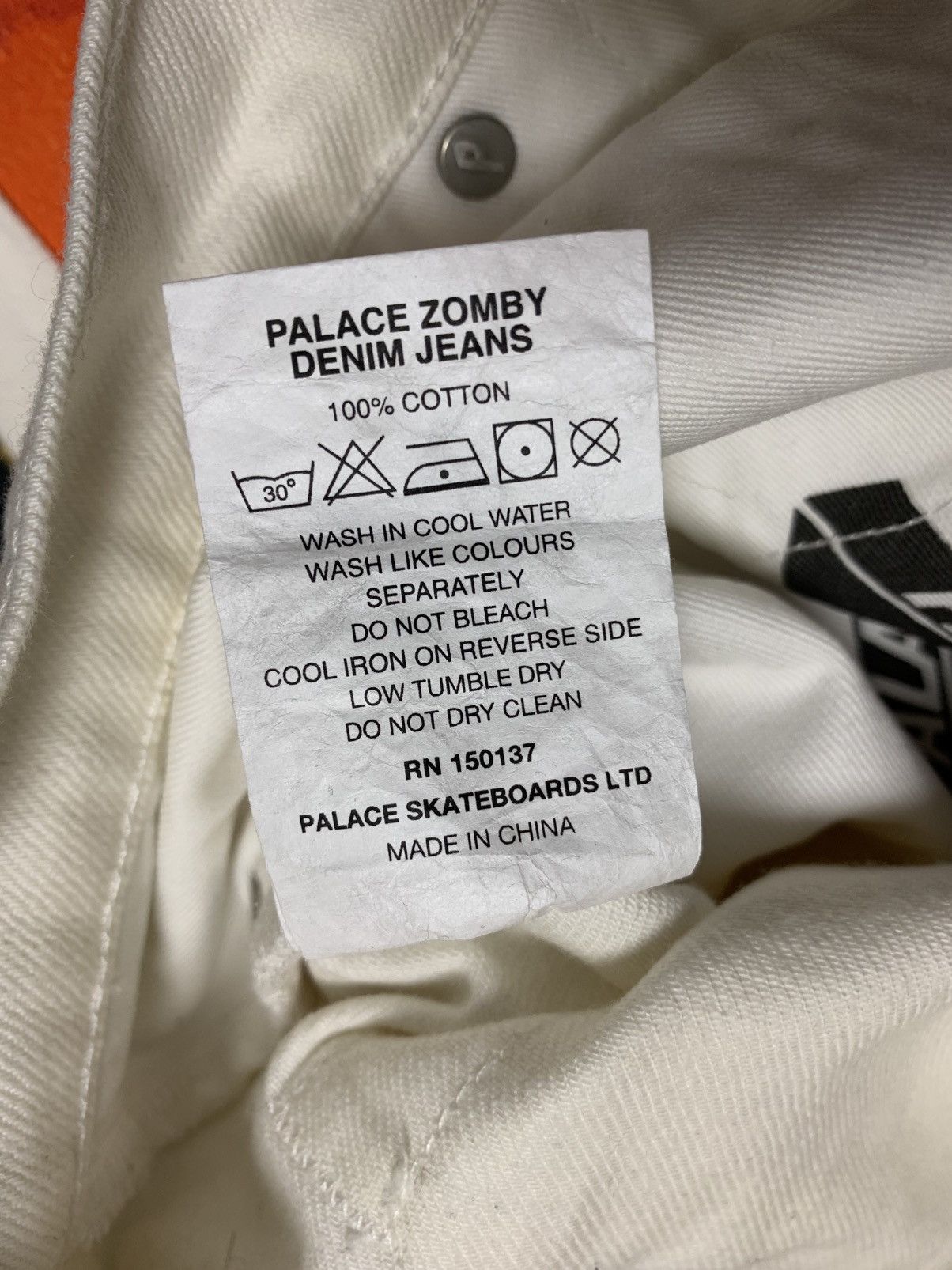 Palace Palace Jeans Zomboy Graphic Jeans Size 30 - 11 Thumbnail