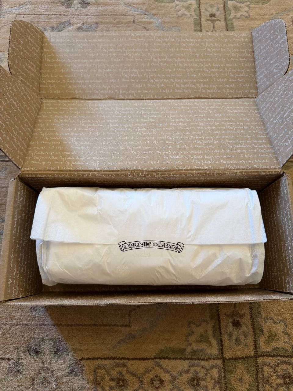 Chrome Hearts CHROME HEARTS WHITE FOIL PRINT HOODIE LARGE Size US L / EU 52-54 / 3 - 2 Thumbnail
