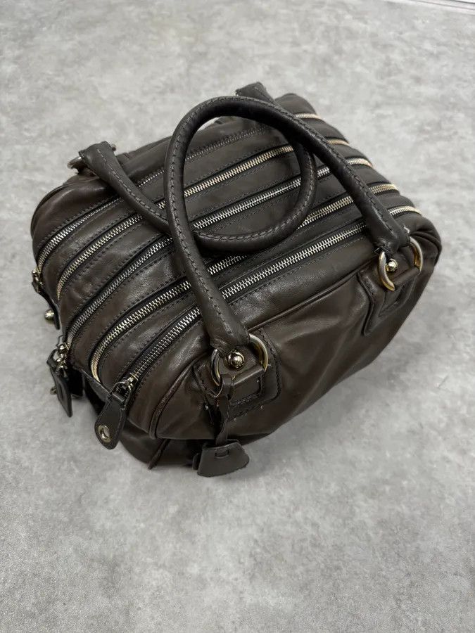 Dolce & Gabbana AW2010 Dolce & Gabbana Taupe Multi-Zip Leather Lily Bag Size ONE SIZE - 1 Thumbnail