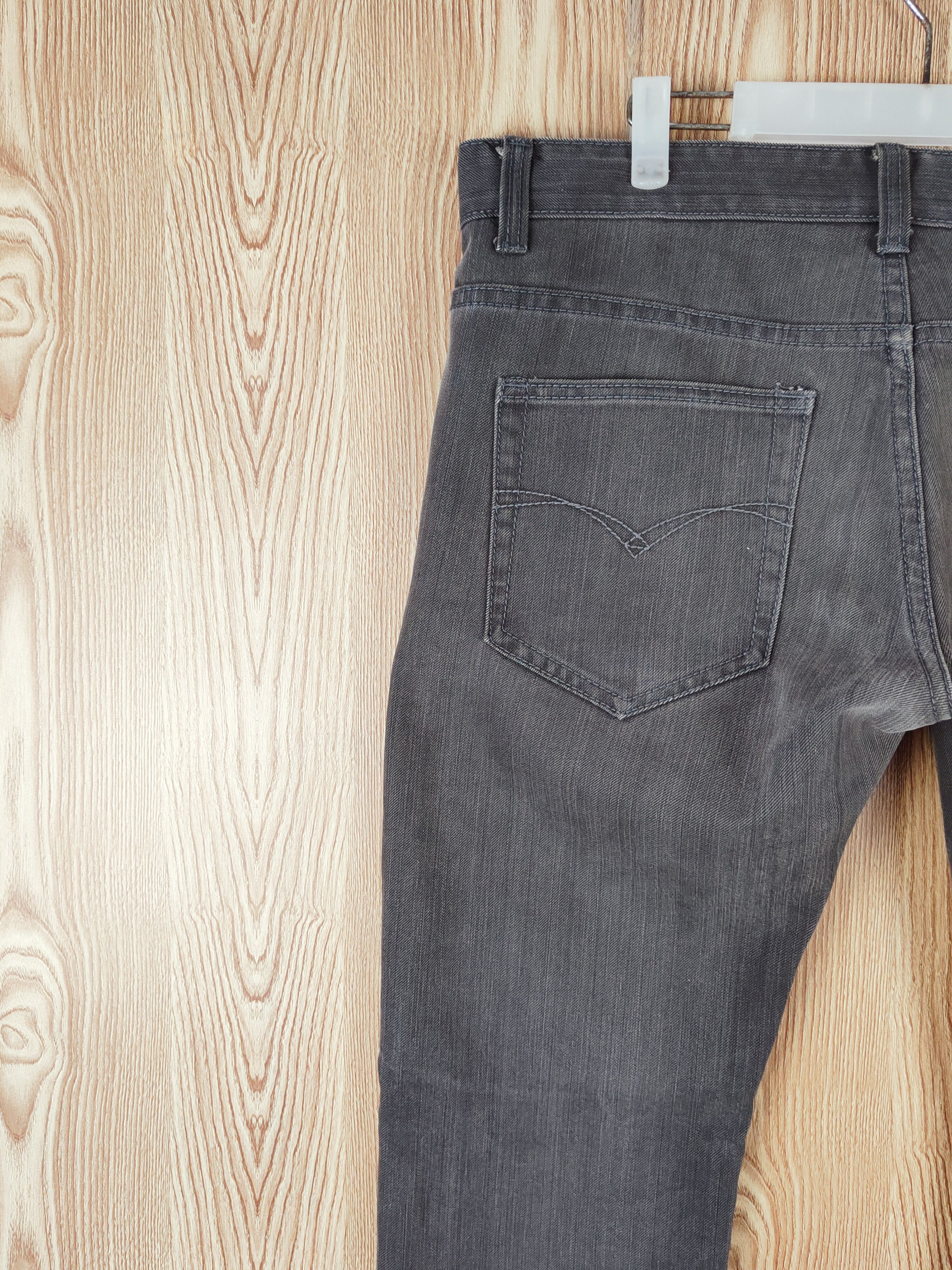 Japanese Brand × Vintage Encode Dark Brown Distressed Ripped Jeans Size US 38 / EU 54 - 8 Thumbnail