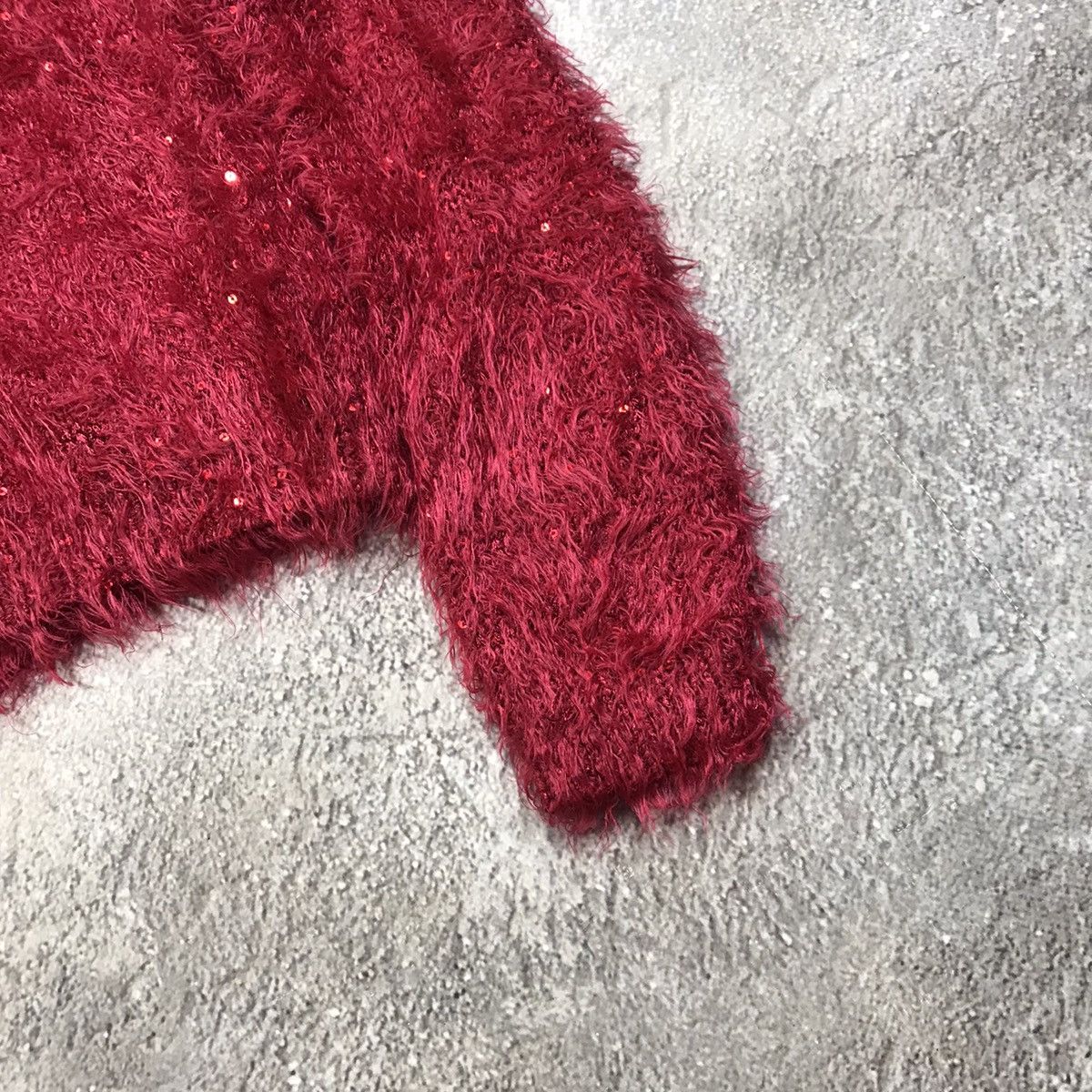 Vintage Vintage Y2K Mohair Oversized Sweater Grunge 90s Knit Faded M Size M / US 6-8 / IT 42-44 - 5 Thumbnail