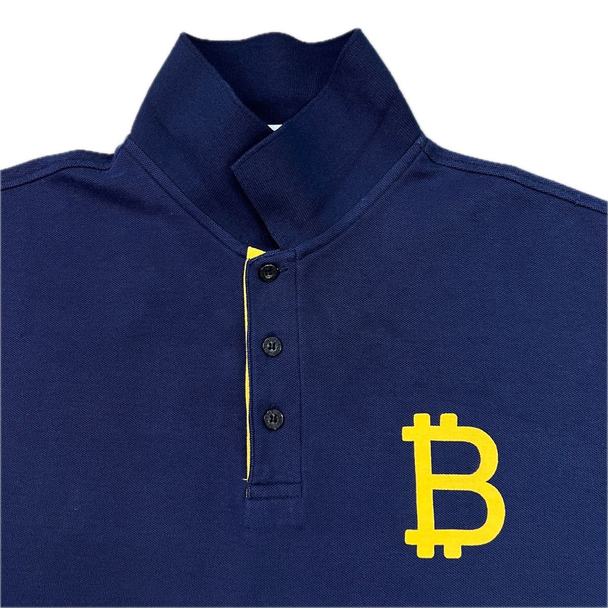 Other Double Sided BITCOIN Polo Tee Shirt Size US M / EU 48-50 / 2 - 4 Thumbnail
