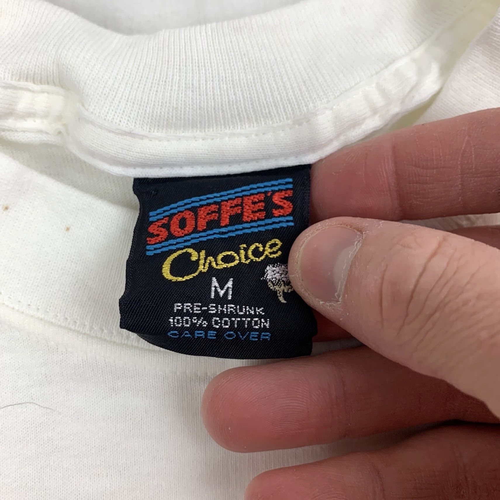 Soffe Vintage Soffe Crew T-Shirt Adult Medium White White Sailing Boating USC Graphic Tee 90s Size US M / EU 48-50 / 2 - 3 Thumbnail