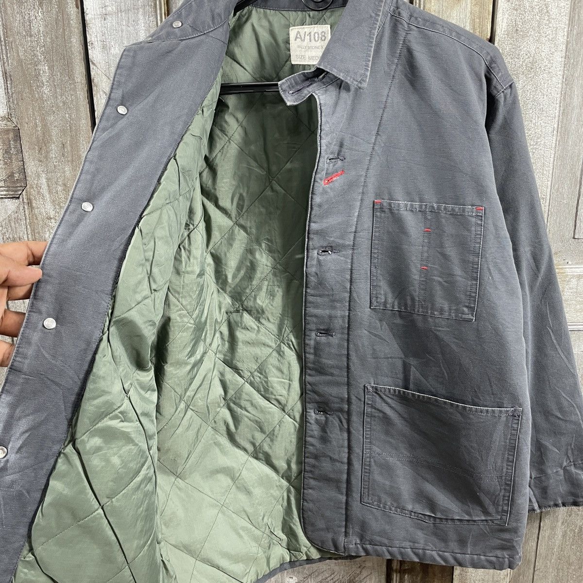 Vintage Vintage A/108 Billy Stones Military Worker Jacket Size US M / EU 48-50 / 2 - 5 Thumbnail