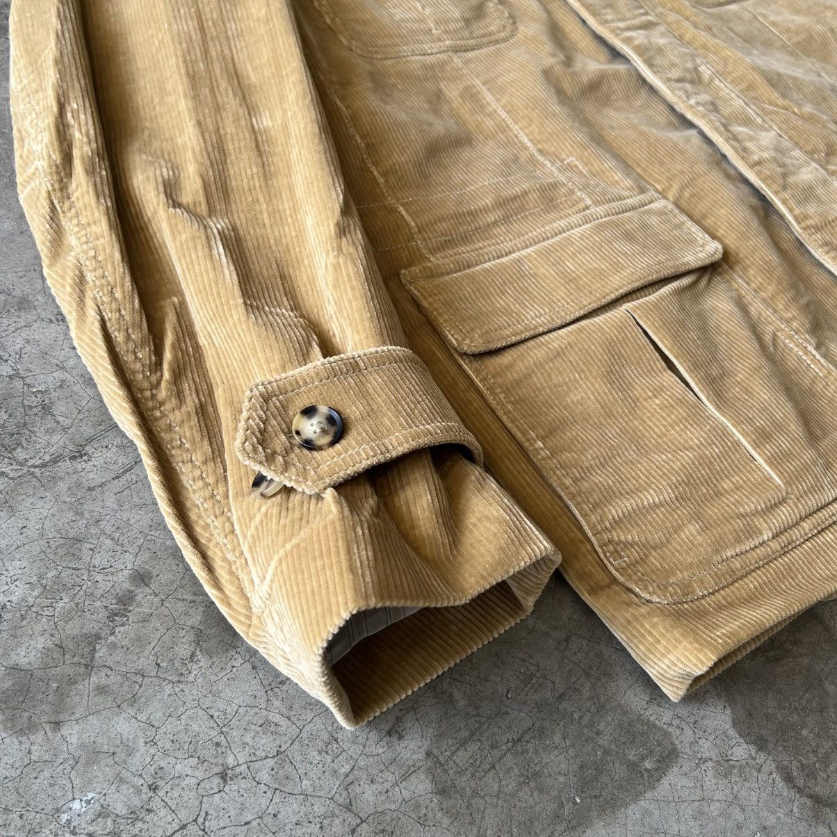 Brioni Brioni - Corduroy Sahariana Jacket Size US XXL / EU 58 / 5 - 7 Thumbnail