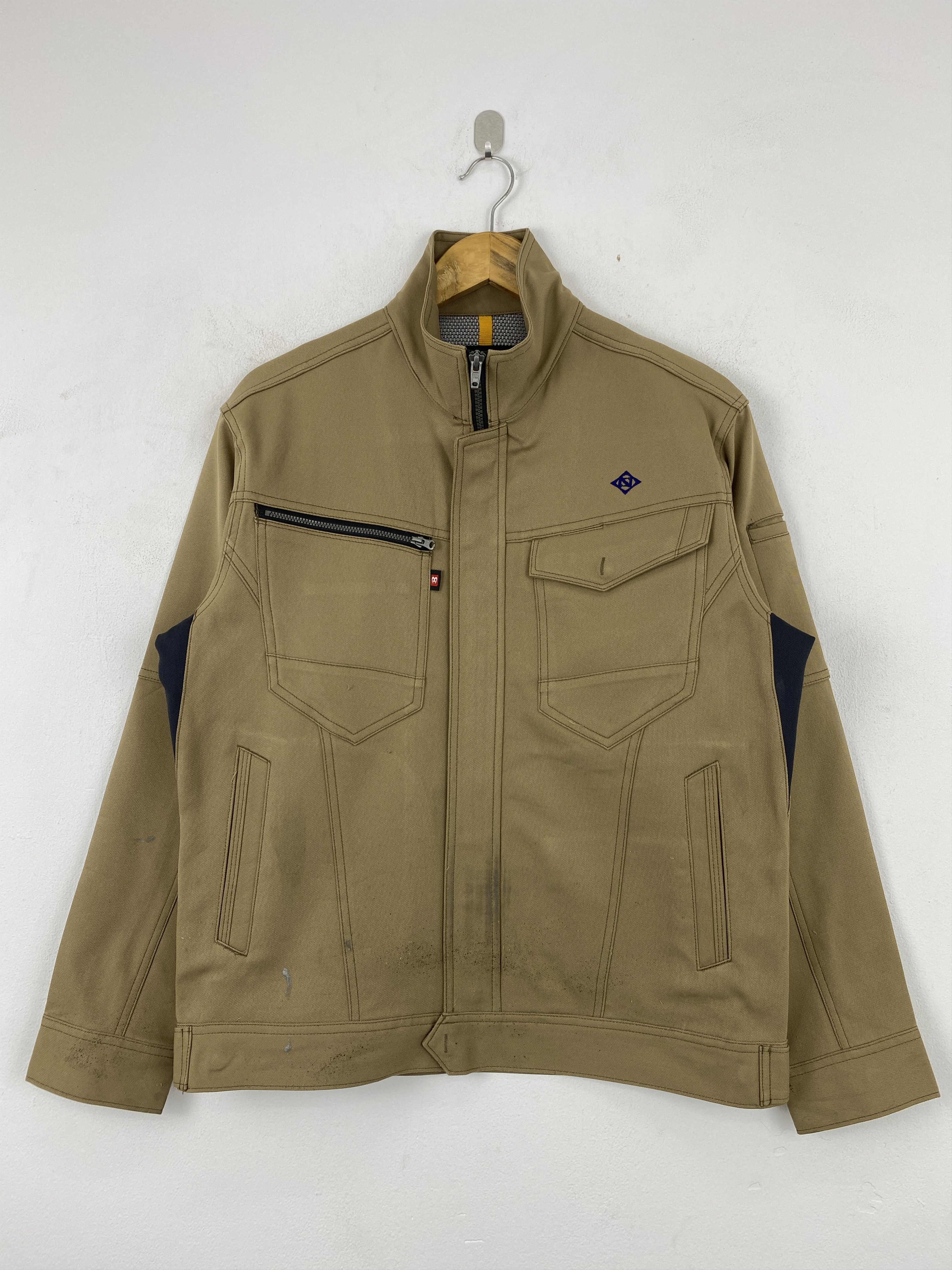 Japanese Brand Vintage Burtle workwear button-up Jacket JA0170 Size US L / EU 52-54 / 3 - 1 Thumbnail