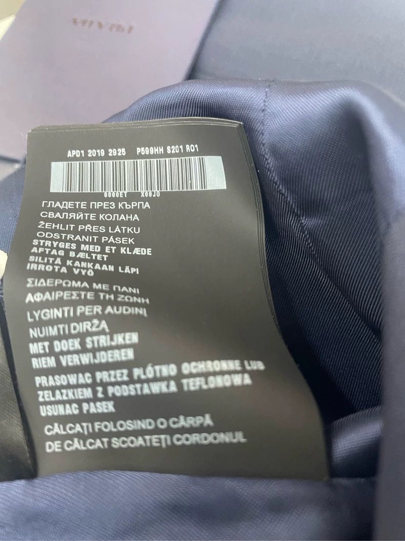 Prada Prada Blue suit jacket 2504-Nextarrow Size XS / US 0-2 / IT 36-38 - 6 Thumbnail