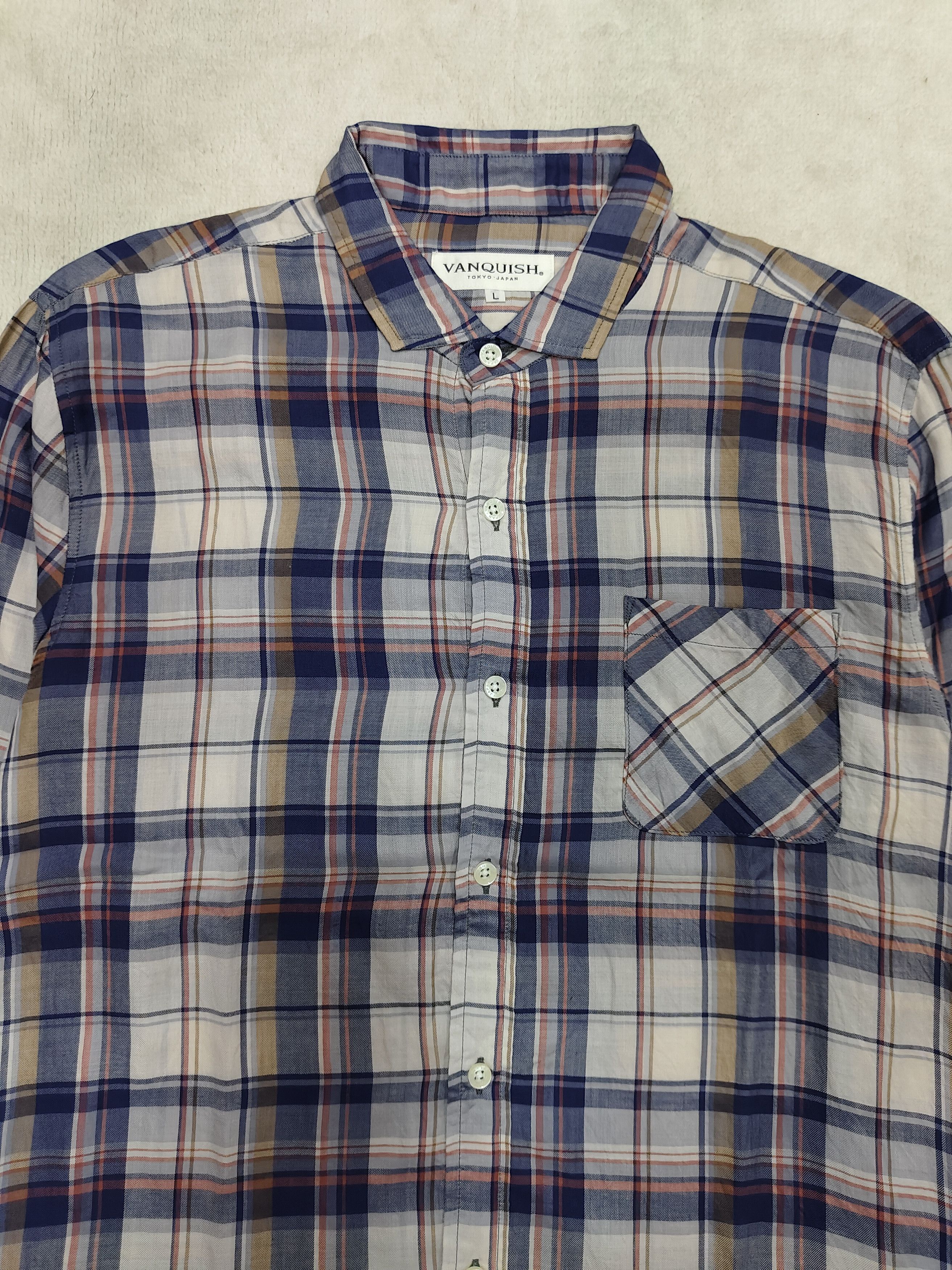 Fragment Design × Vanquish DOPE🇯🇵Vanquish🇯🇵 Fragment Design Tartan Shirt Size US L / EU 52-54 / 3 - 2 Thumbnail