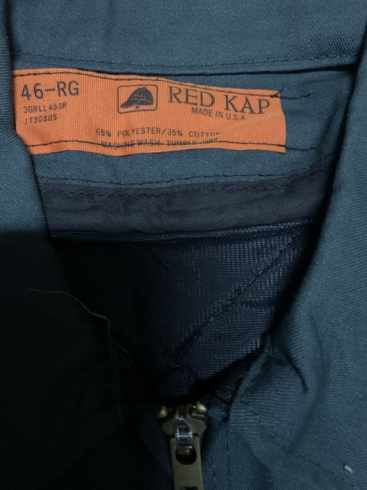 Vintage Vintage Work Wear Jacket Red Kap 70’s 80’s Size US XL / EU 56 / 4 - 3 Thumbnail