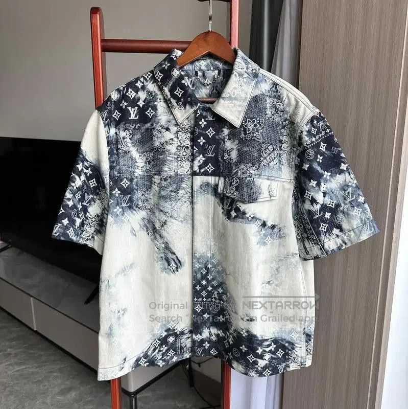 Other Louis Vuitton Blue Cotton Summer Shirt . Size US L / EU 52-54 / 3 - 1 Thumbnail