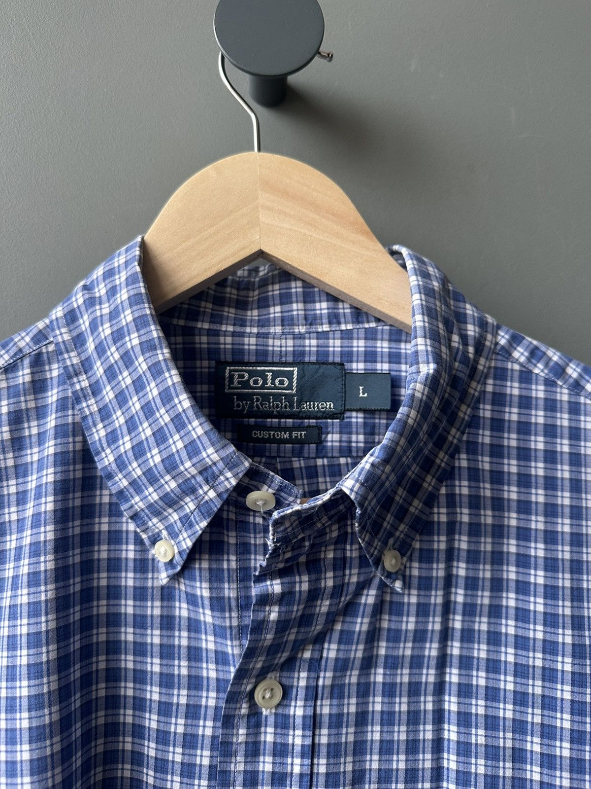 Polo Ralph Lauren Polo Ralph Lauren Check Cotton Shirt Size L Size US L / EU 52-54 / 3 - 3 Thumbnail