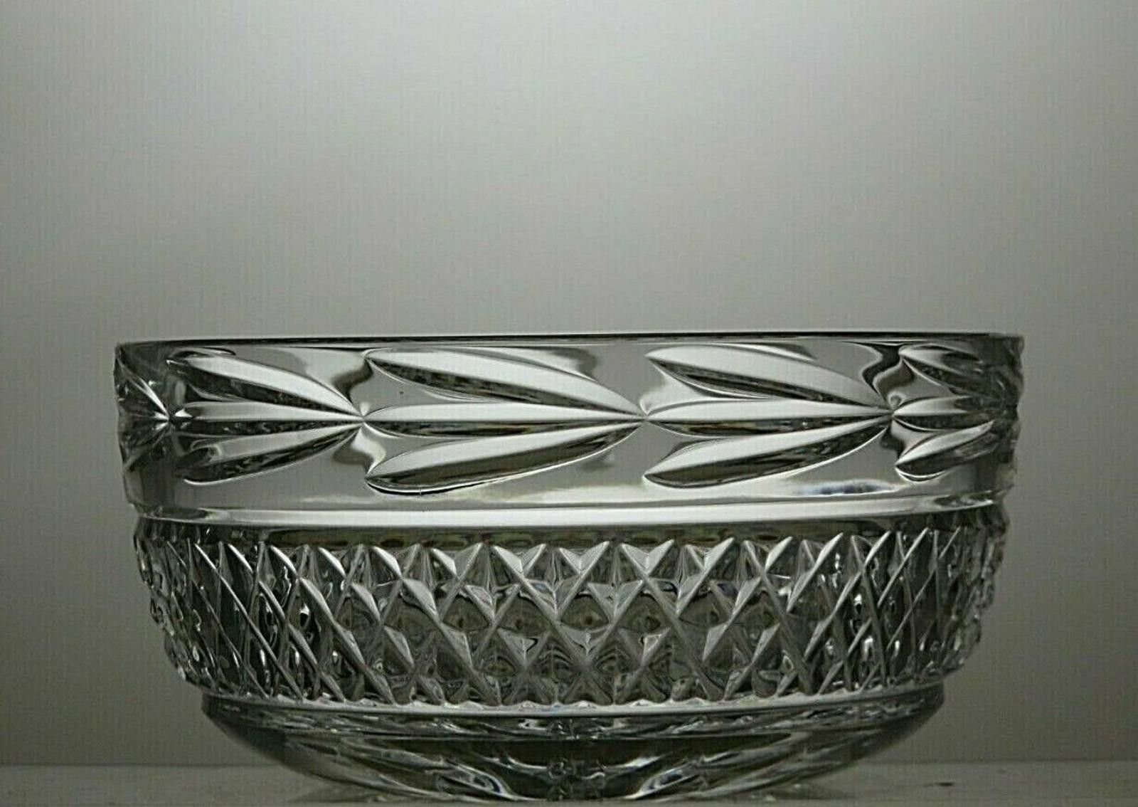 Other Galway Crystal "Leah" Cut Glass Fruit Salad Bowl Signed Size ONE SIZE - 2 Thumbnail