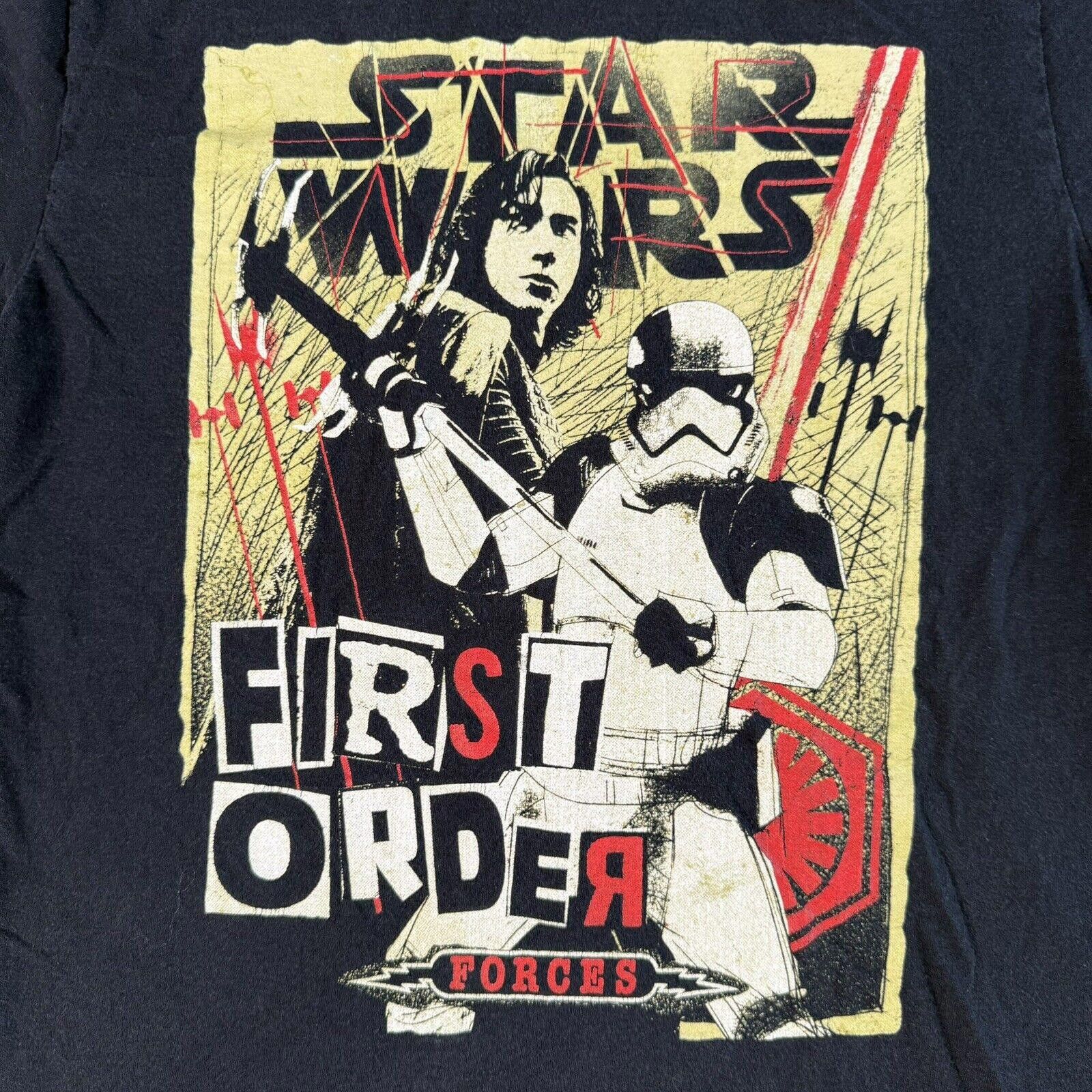 Designer Star Wars First Order Forces T-Shirt Kylo Ren Men's Sz M Size ONE SIZE - 2 Thumbnail
