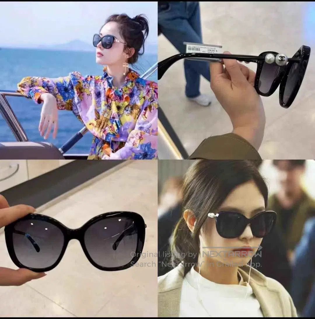 Chanel Chanel New Double Pearl Sunglasses. Size ONE SIZE - 7 Thumbnail