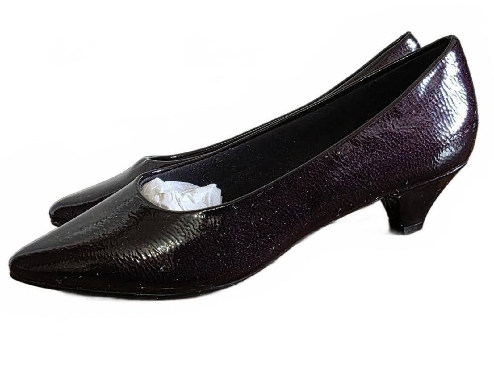 Other Soft Style Womens Pointed Toe Low Heel Burgandy Pumps Size 7 Size US 7 / IT 37 - 1 Thumbnail