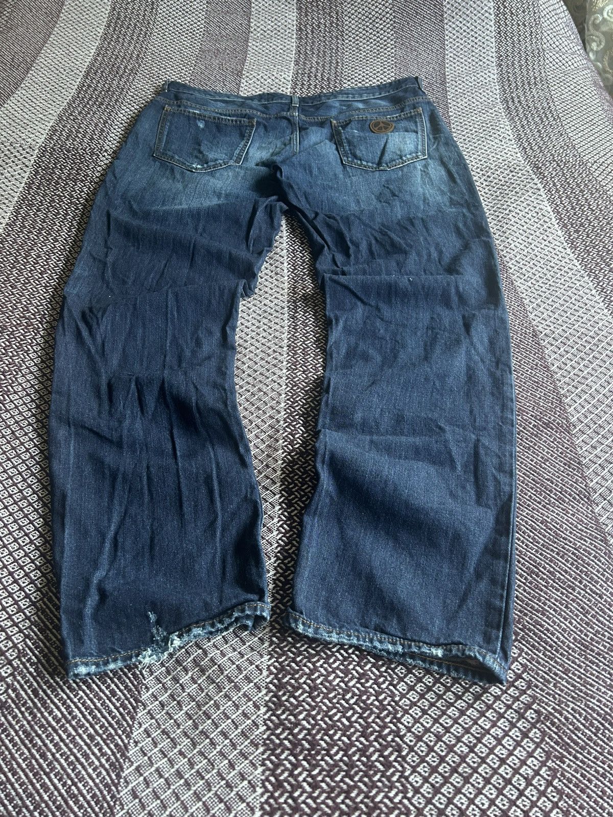 Moschino Vintage Love Moschino Denim Jeans Distressed Luxury Size 38 Size US 38 / EU 54 - 3 Thumbnail