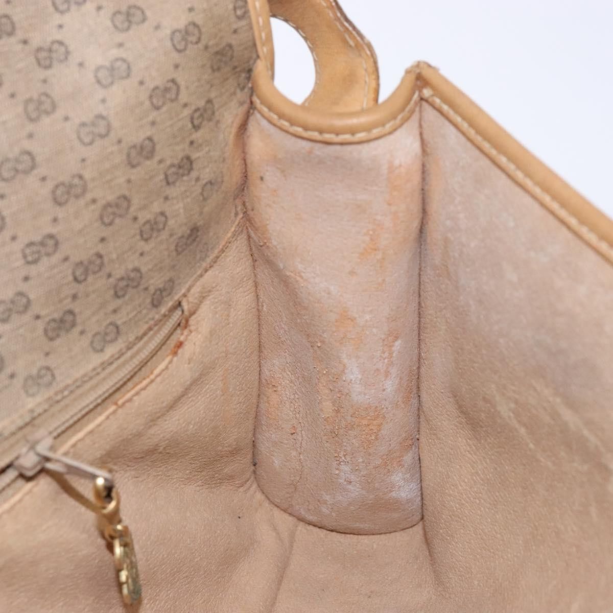 Gucci GUCCI Micro GG Supreme Shoulder Bag Pvc Beige Gold Size ONE SIZE - 20 Thumbnail